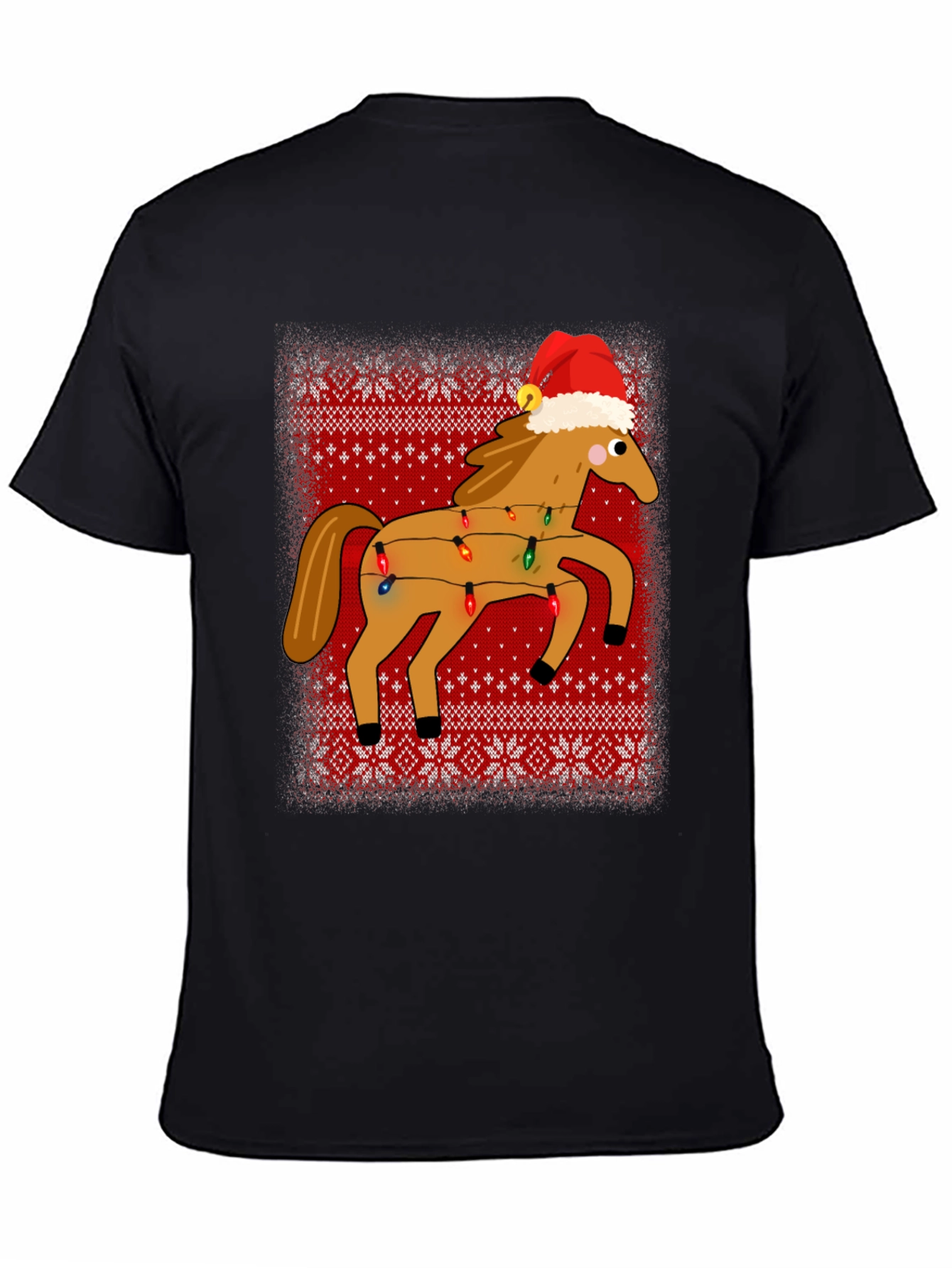 Ugly Christmas Horse T-Shirt