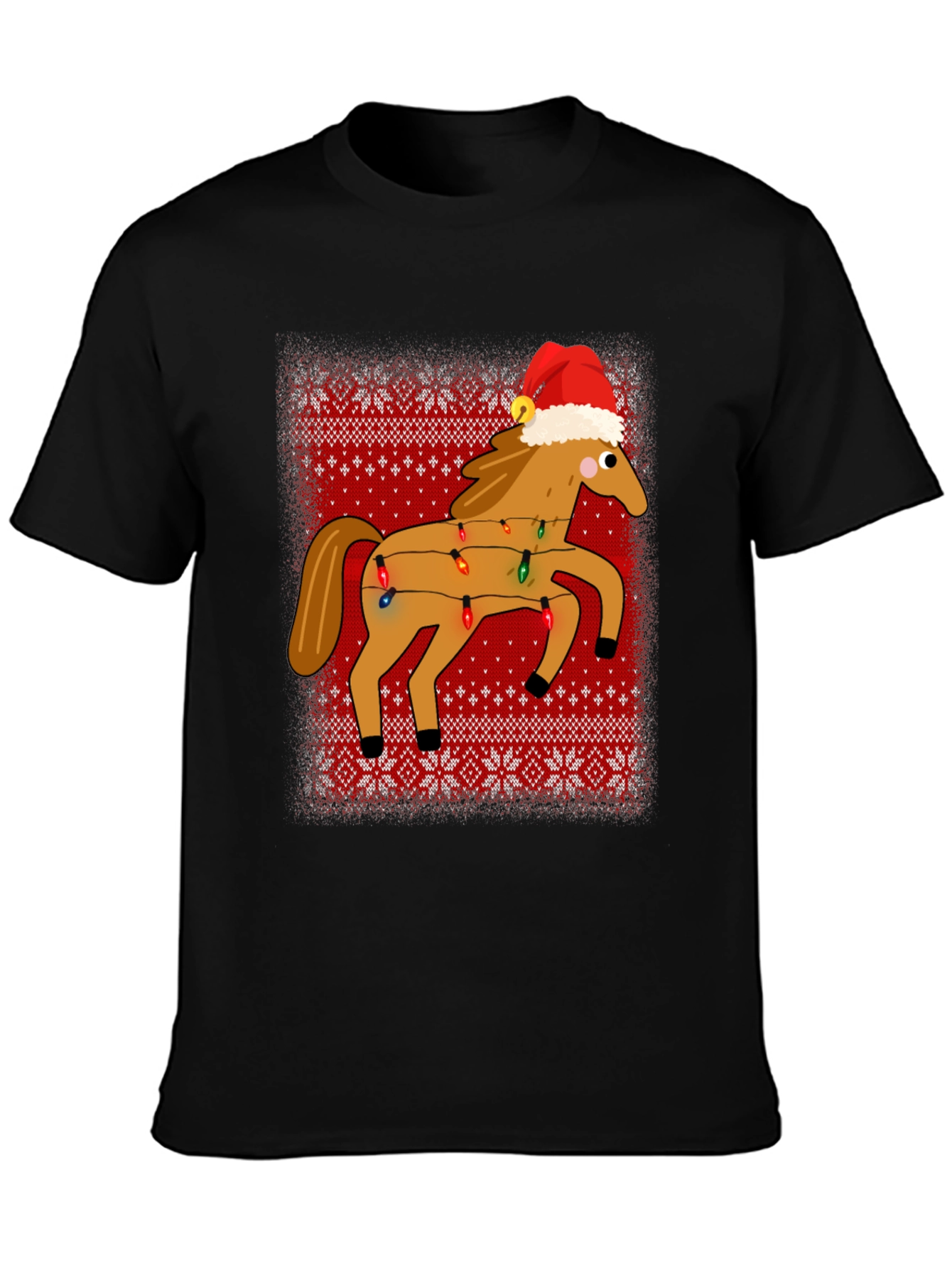 Ugly Christmas Horse T-Shirt