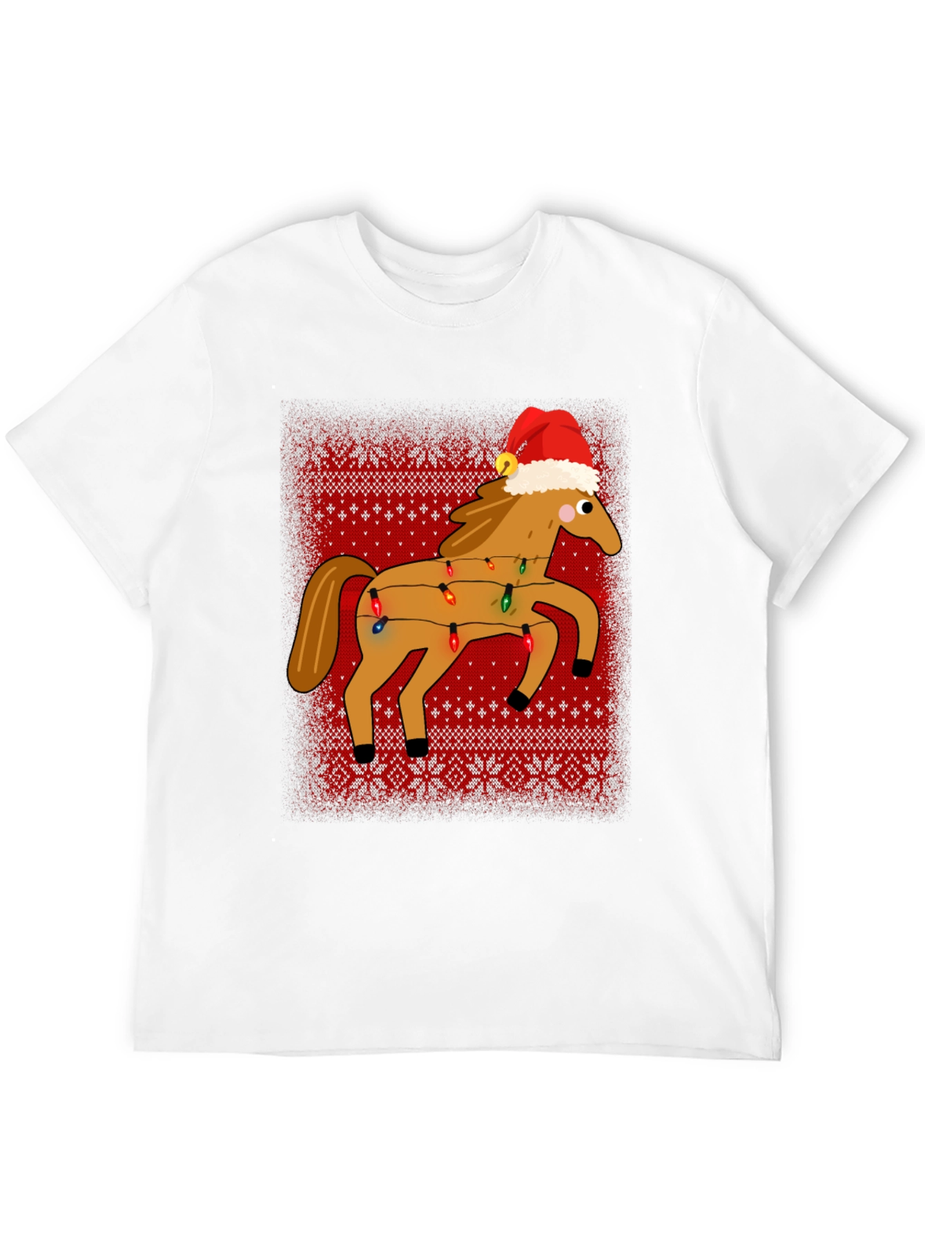 Ugly Christmas Horse T-Shirt