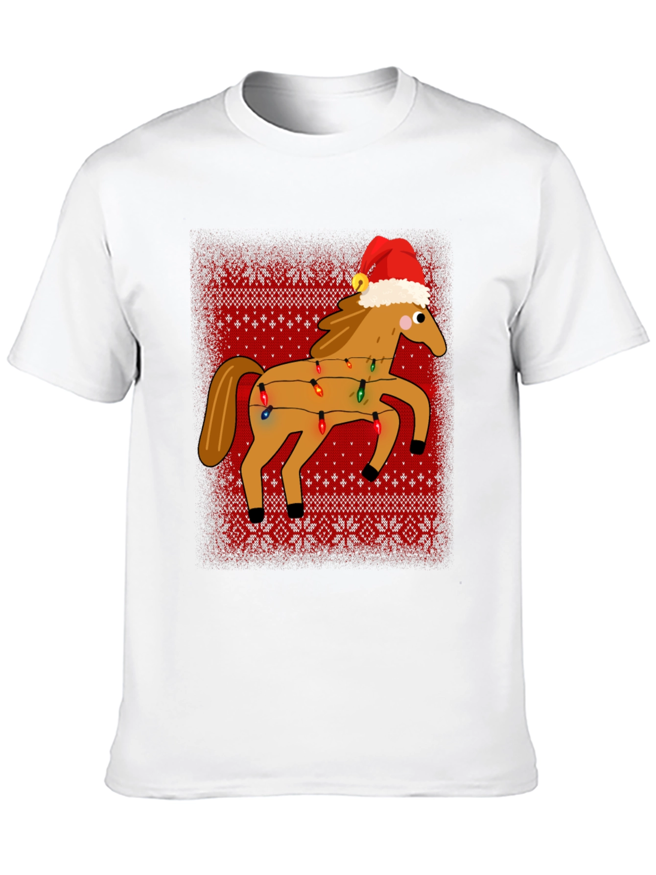 Ugly Christmas Horse T-Shirt
