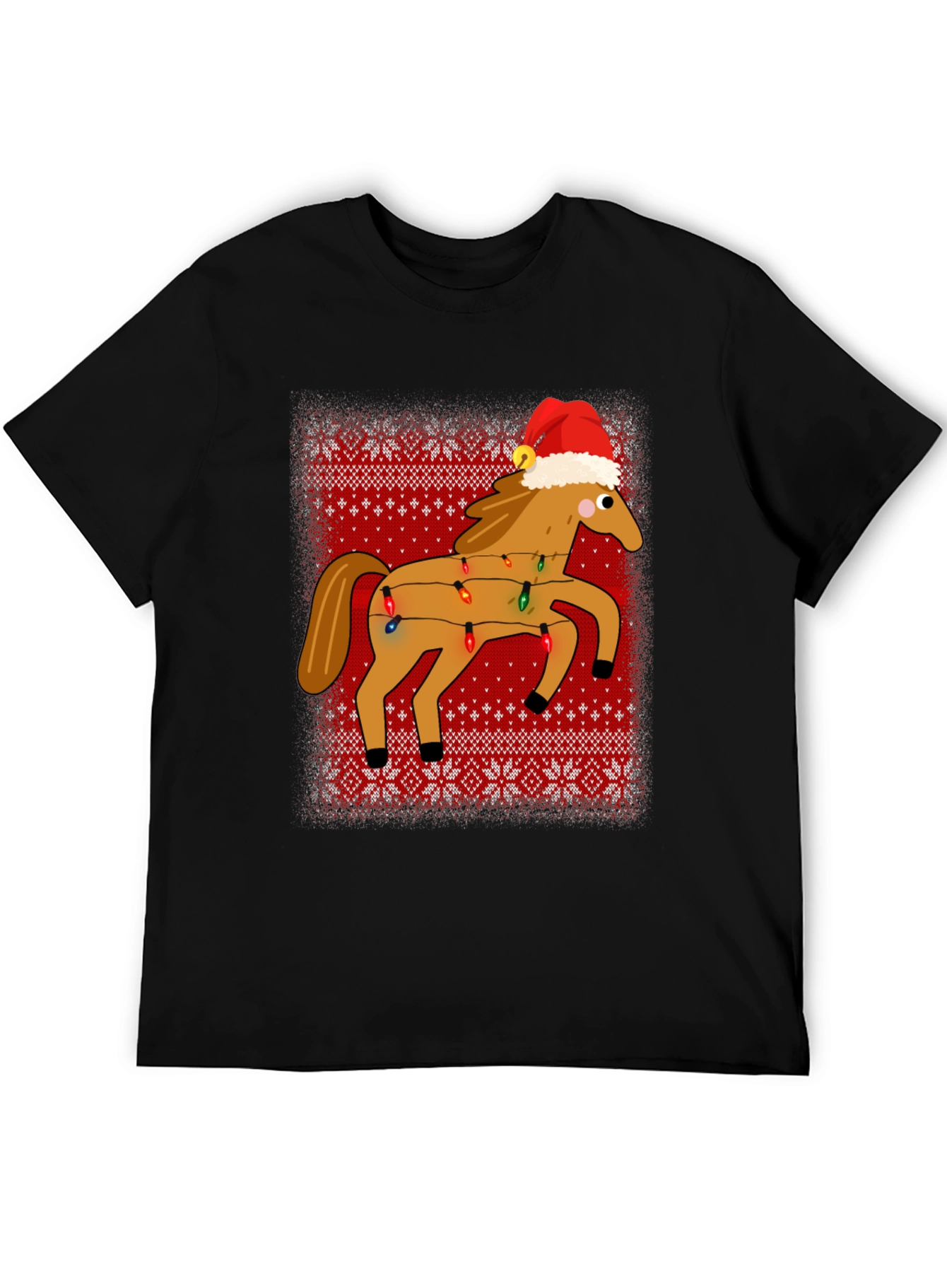 Ugly Christmas Horse T-Shirt