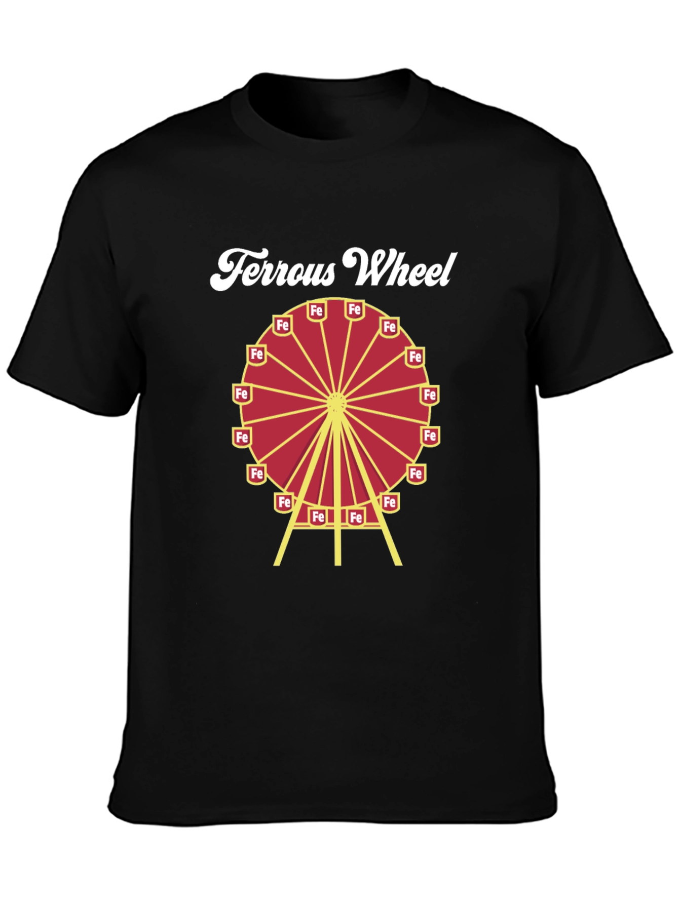Ferrous Wheel Chemistry T-Shirt - Science Humor
