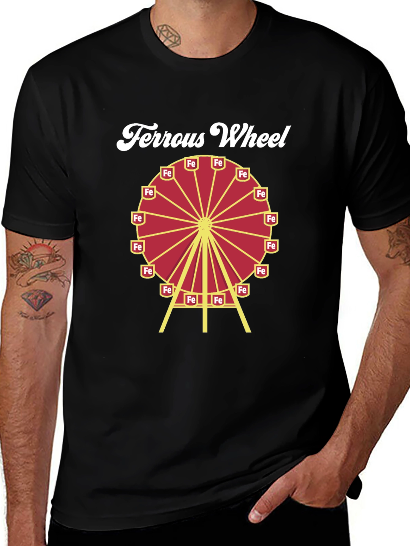 Ferrous Wheel Chemistry T-Shirt - Science Humor