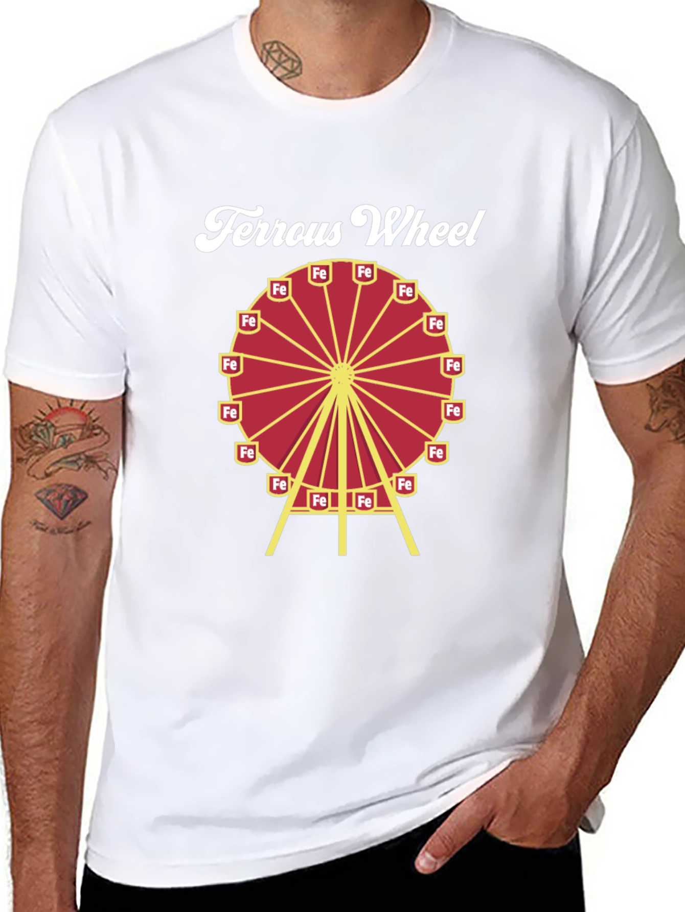 Ferrous Wheel Chemistry T-Shirt - Science Humor