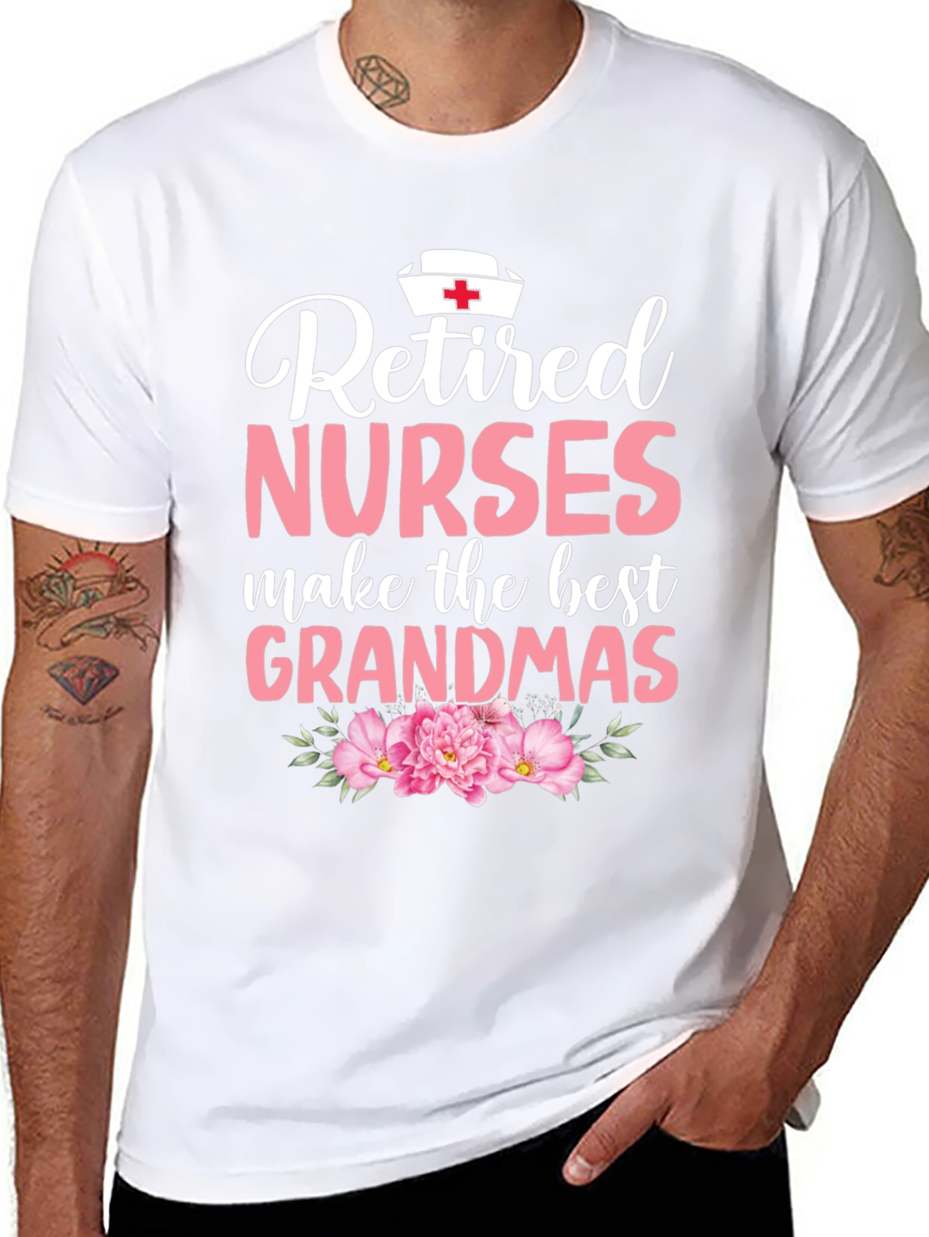 Retired Nurse Grandma T-Shirt