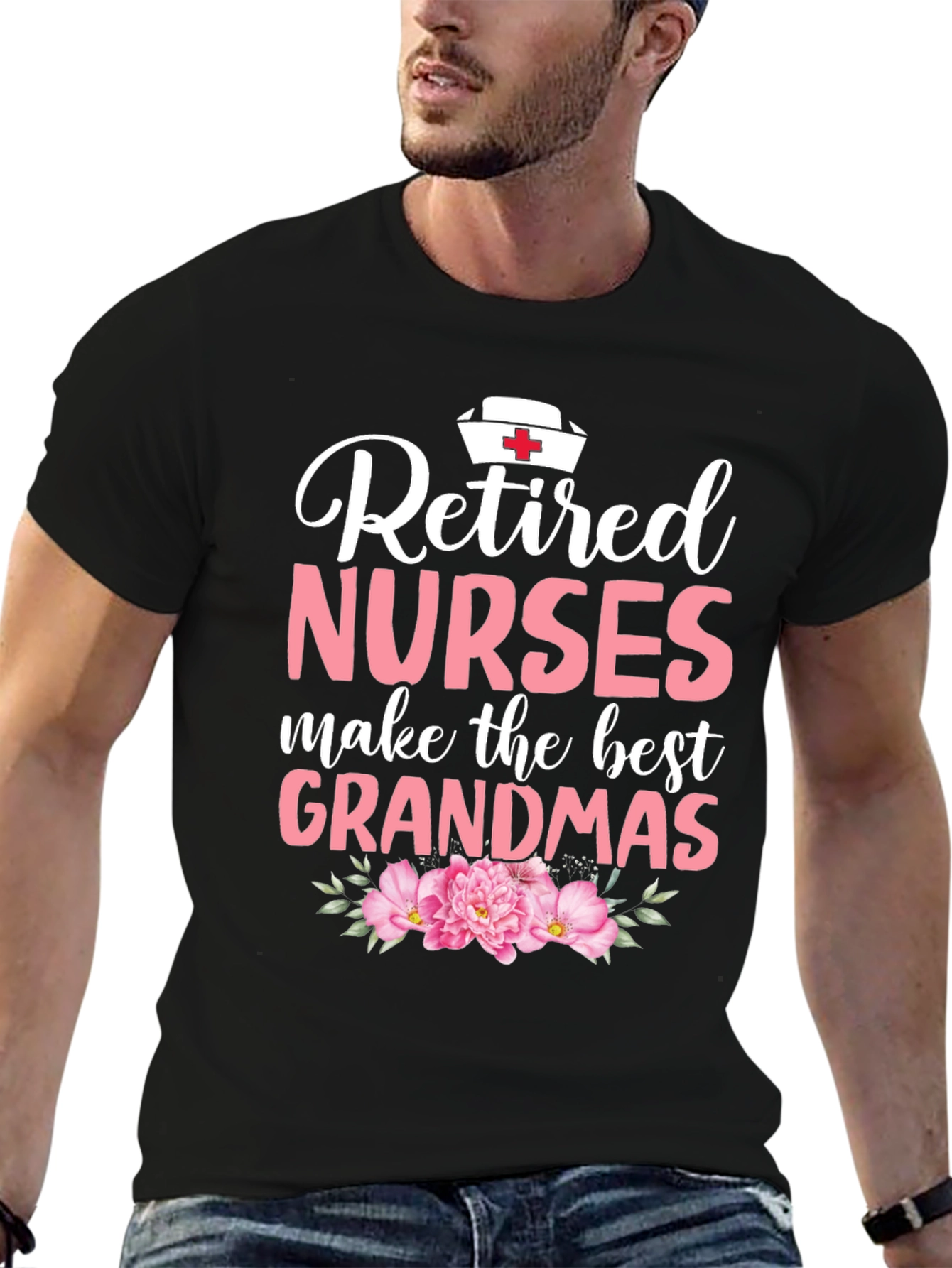 Retired Nurse Grandma T-Shirt