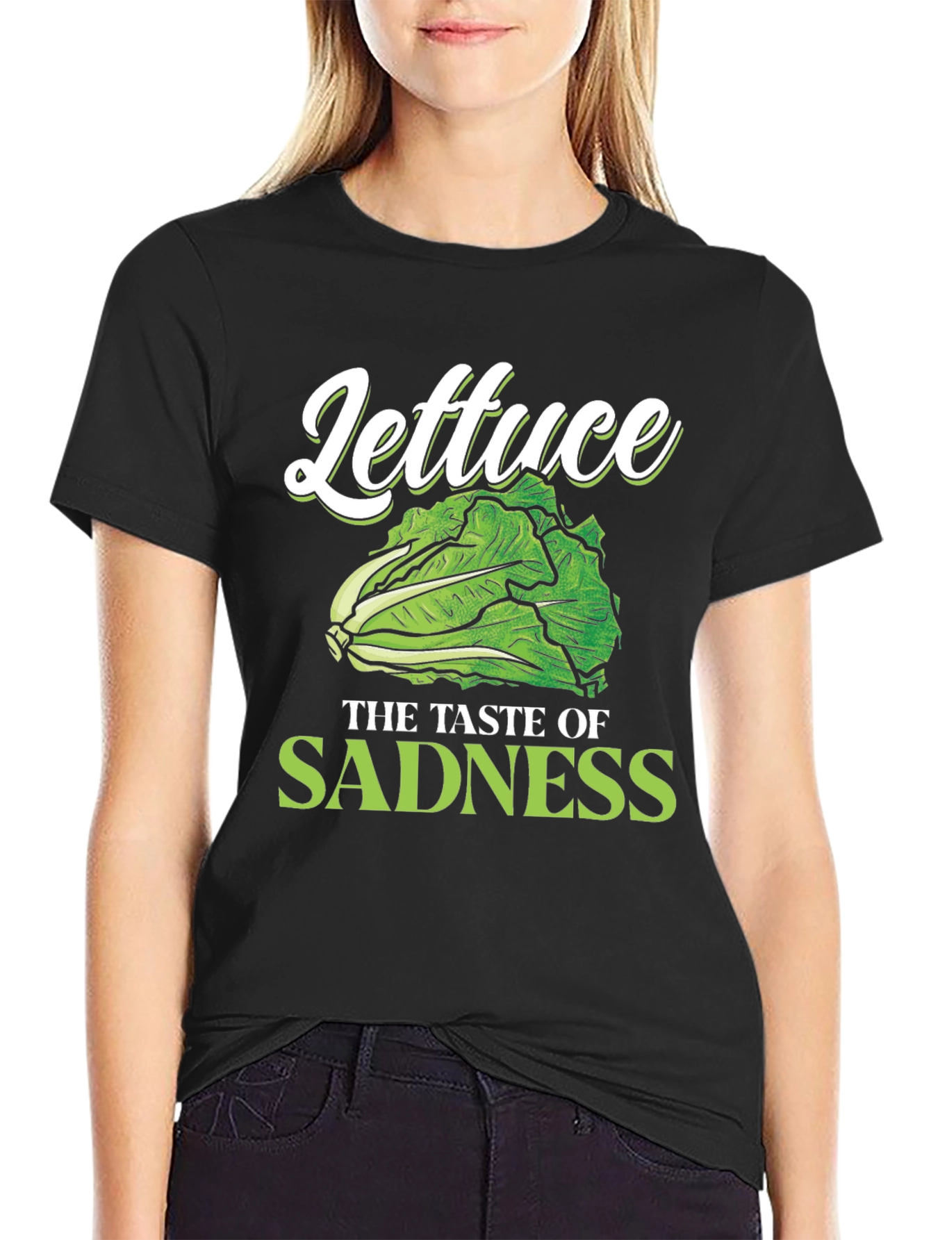 Lettuce Taste of Sadness Graphic T-Shirt