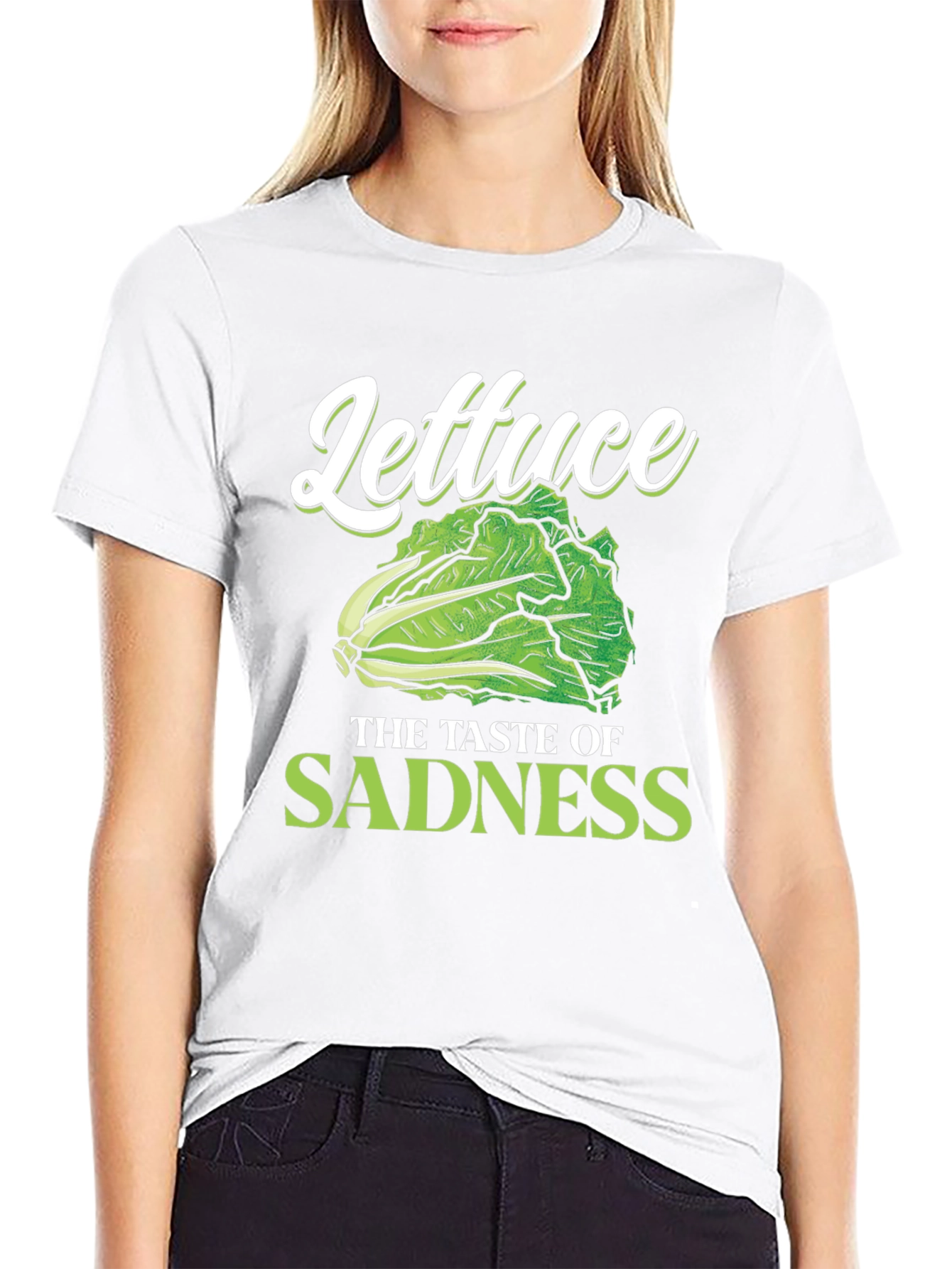 Lettuce Taste of Sadness Graphic T-Shirt