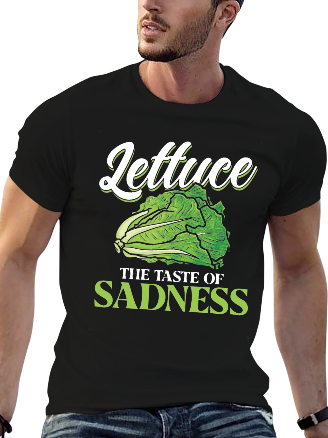 Lettuce Taste of Sadness Graphic T-Shirt