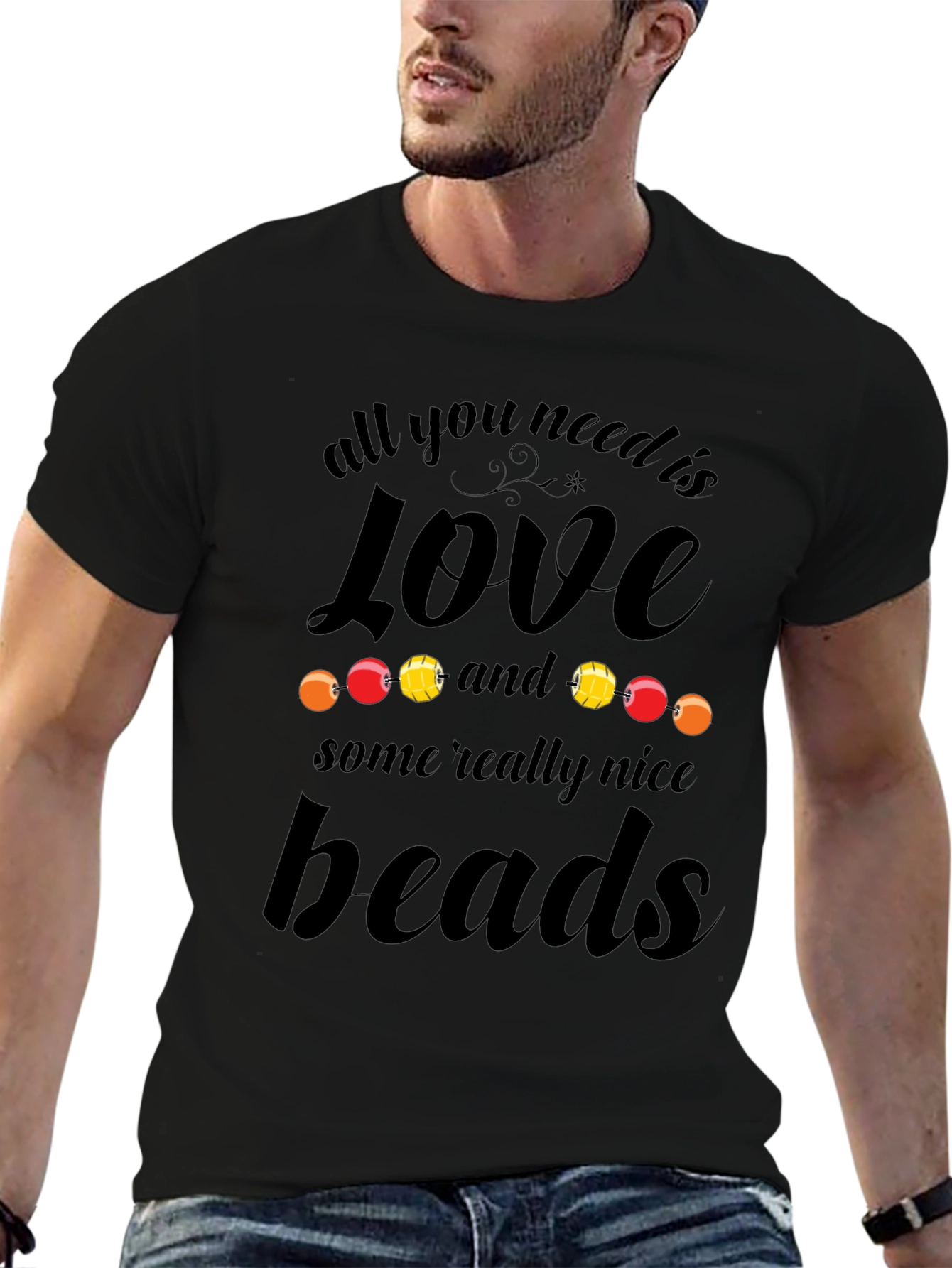 All You Need is Love and Beads T-Shirt