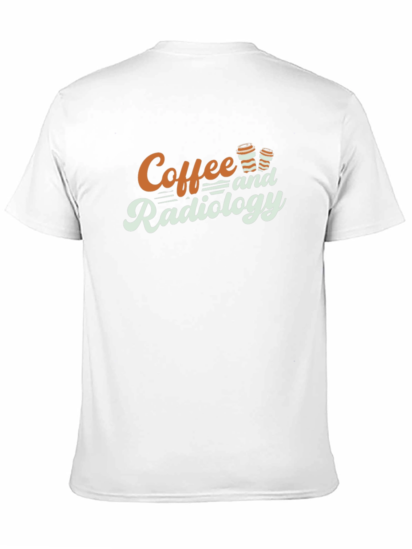 Coffee and Radiology Black Graphic Tee
