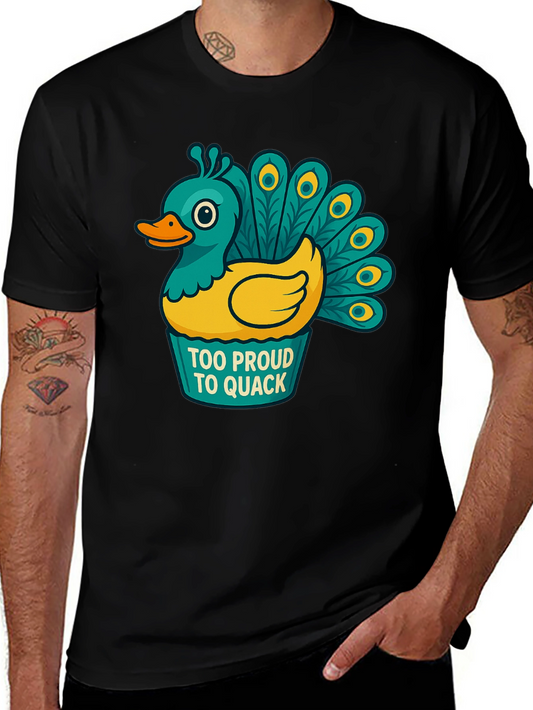 Proud Duck Graphic Tee - Cute & Funny