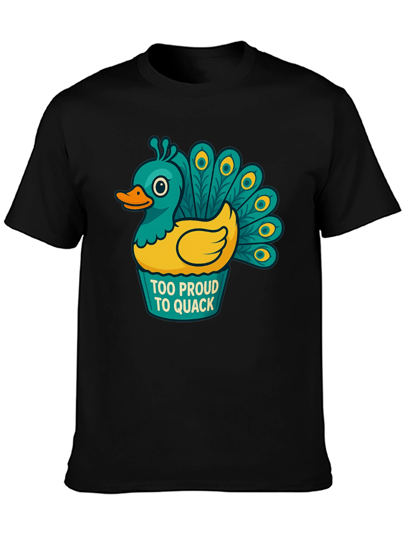 Proud Duck Graphic Tee - Cute & Funny