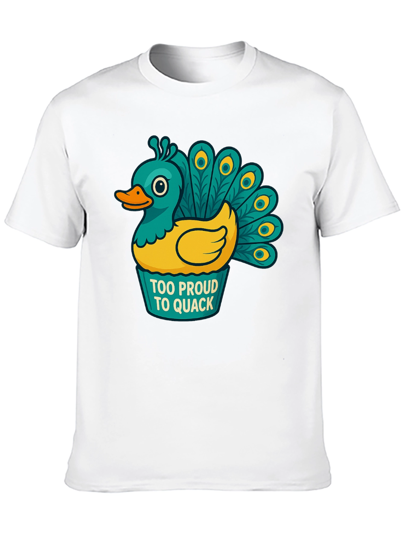 Proud Duck Graphic Tee - Cute & Funny