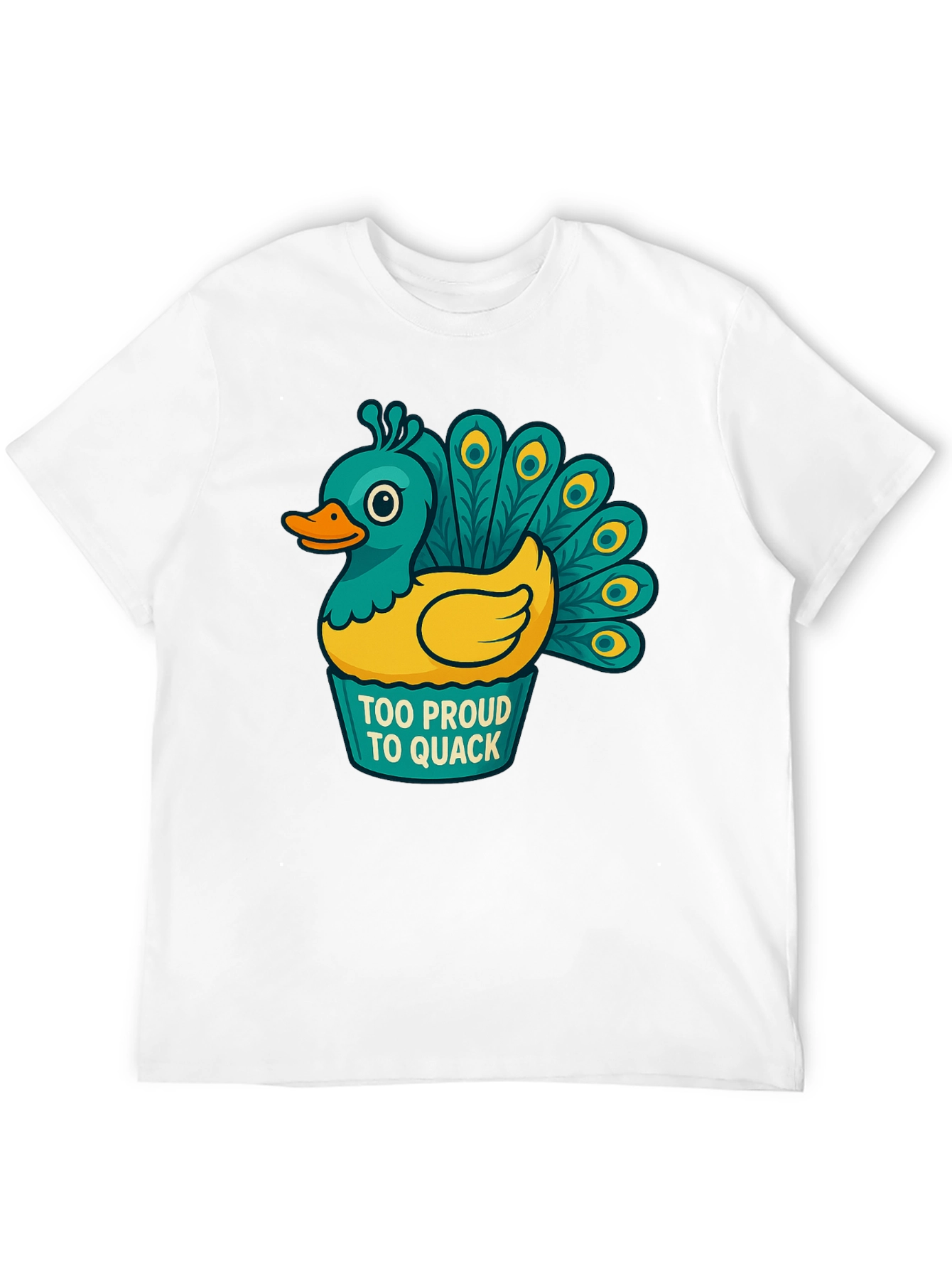 Proud Duck Graphic Tee - Cute & Funny