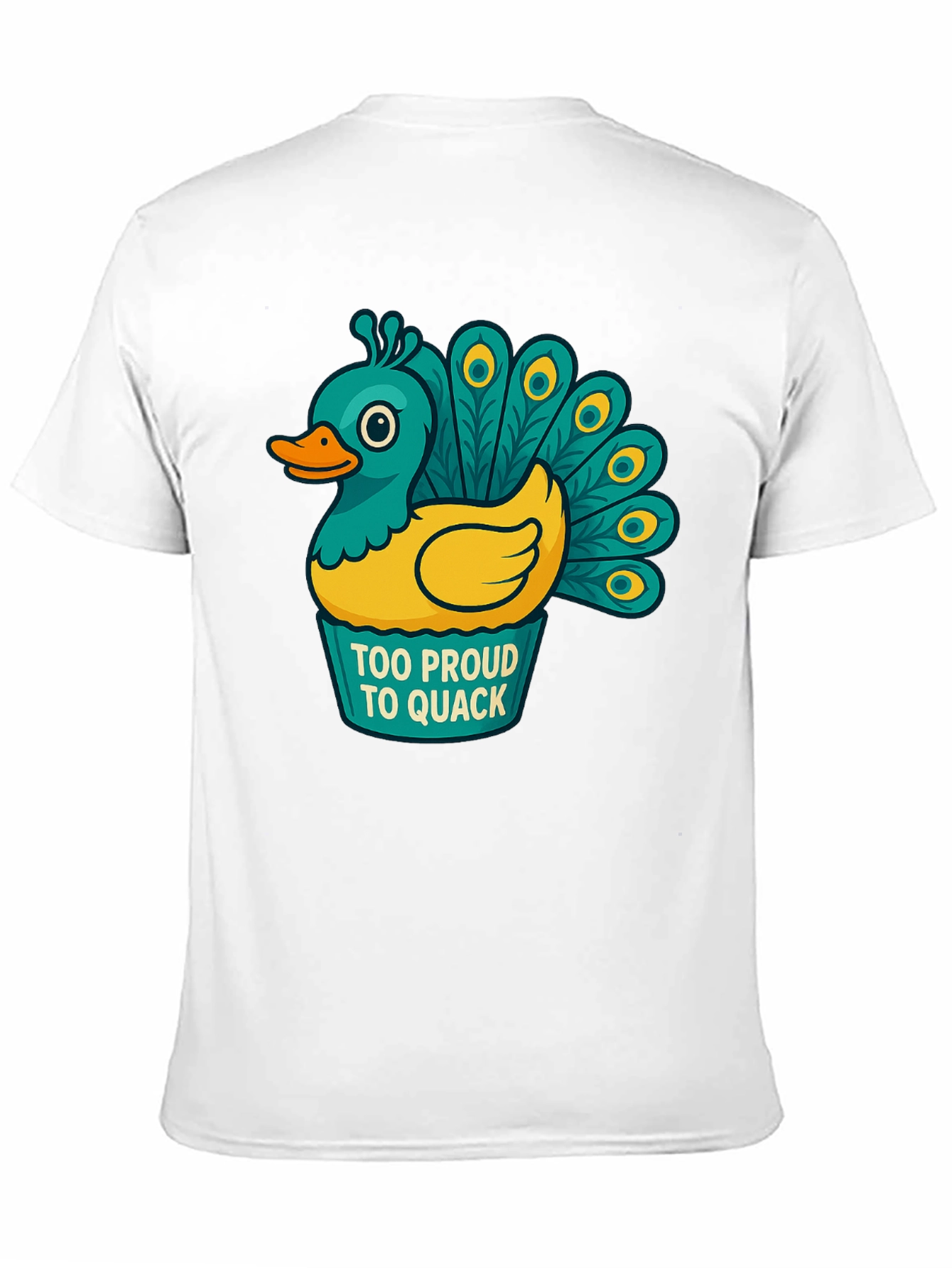 Proud Duck Graphic Tee - Cute & Funny