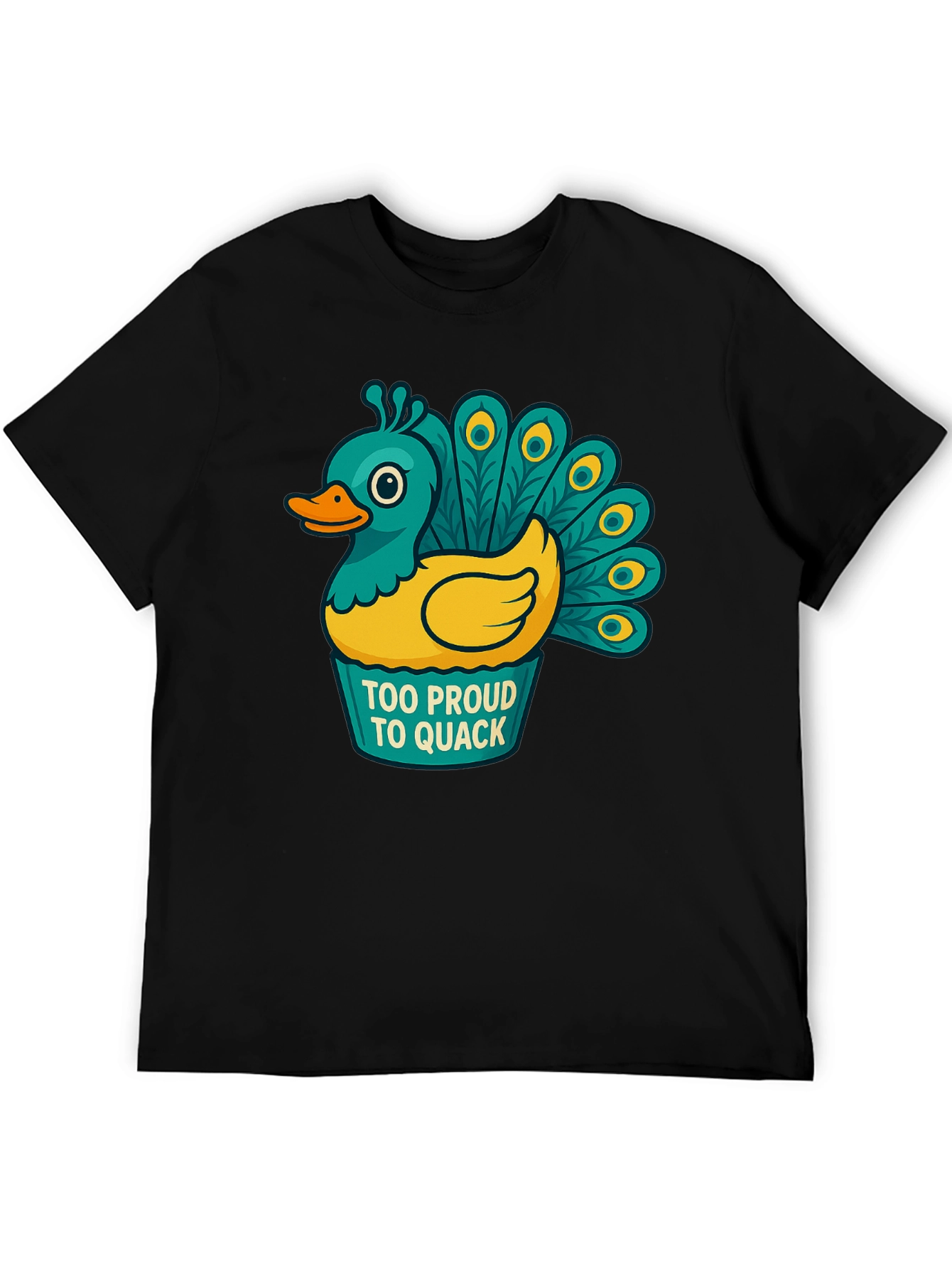 Proud Duck Graphic Tee - Cute & Funny