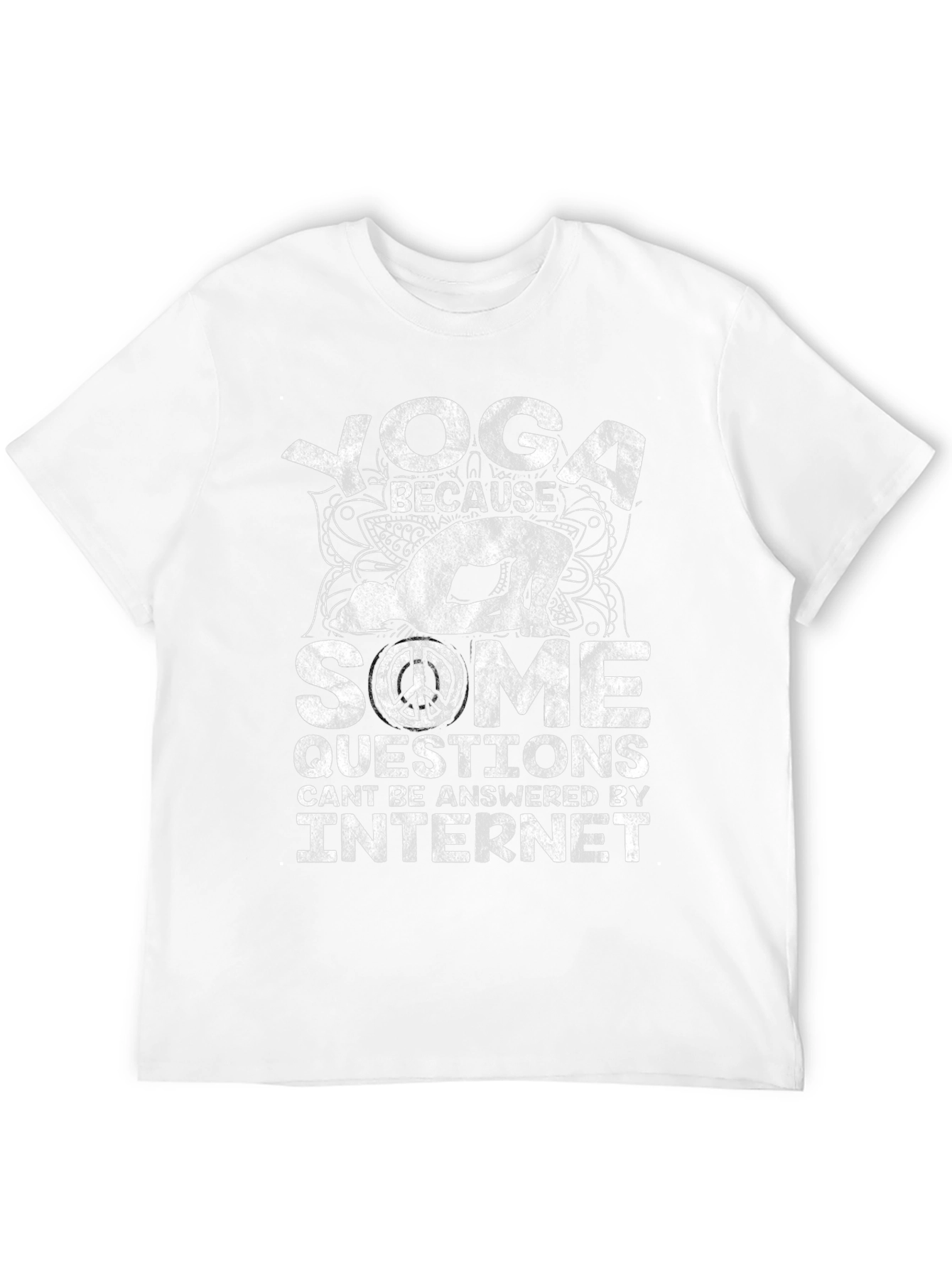 Yoga Because Some Questions T-Shirt