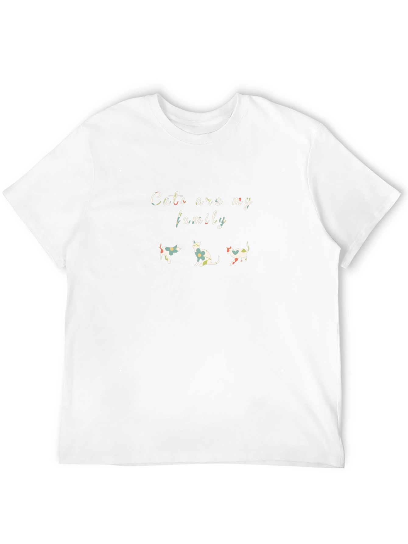 Cats Are My Family Graphic Tee