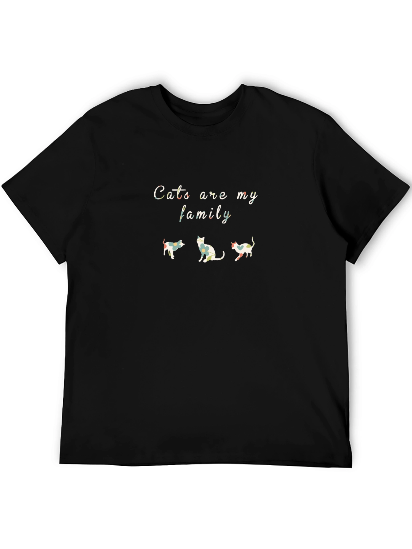 Cats Are My Family Graphic Tee