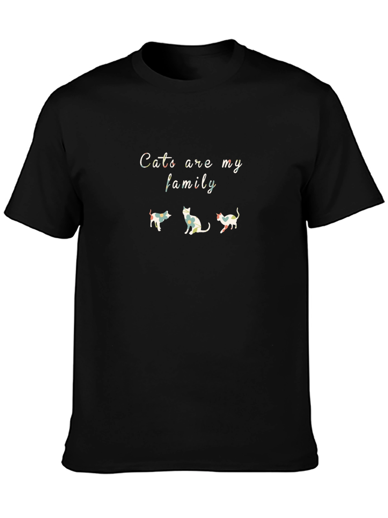 Cats Are My Family Graphic Tee