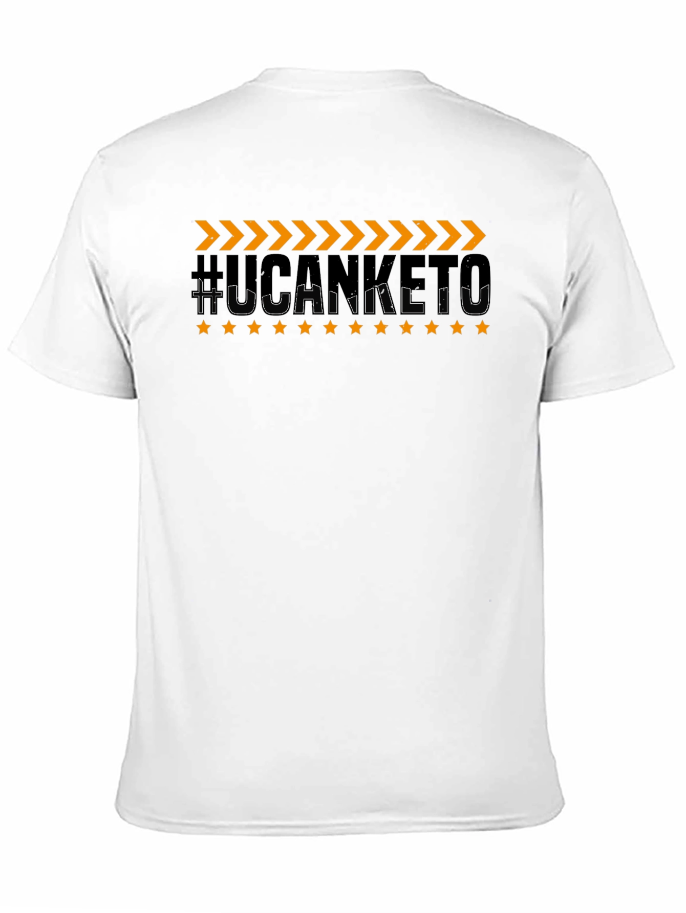 #UCANKETO Graphic Tee - Stylish Black Cotton T-Shirt