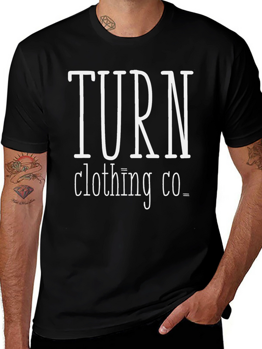 TURN Clothing Co. Graphic Tee - Black