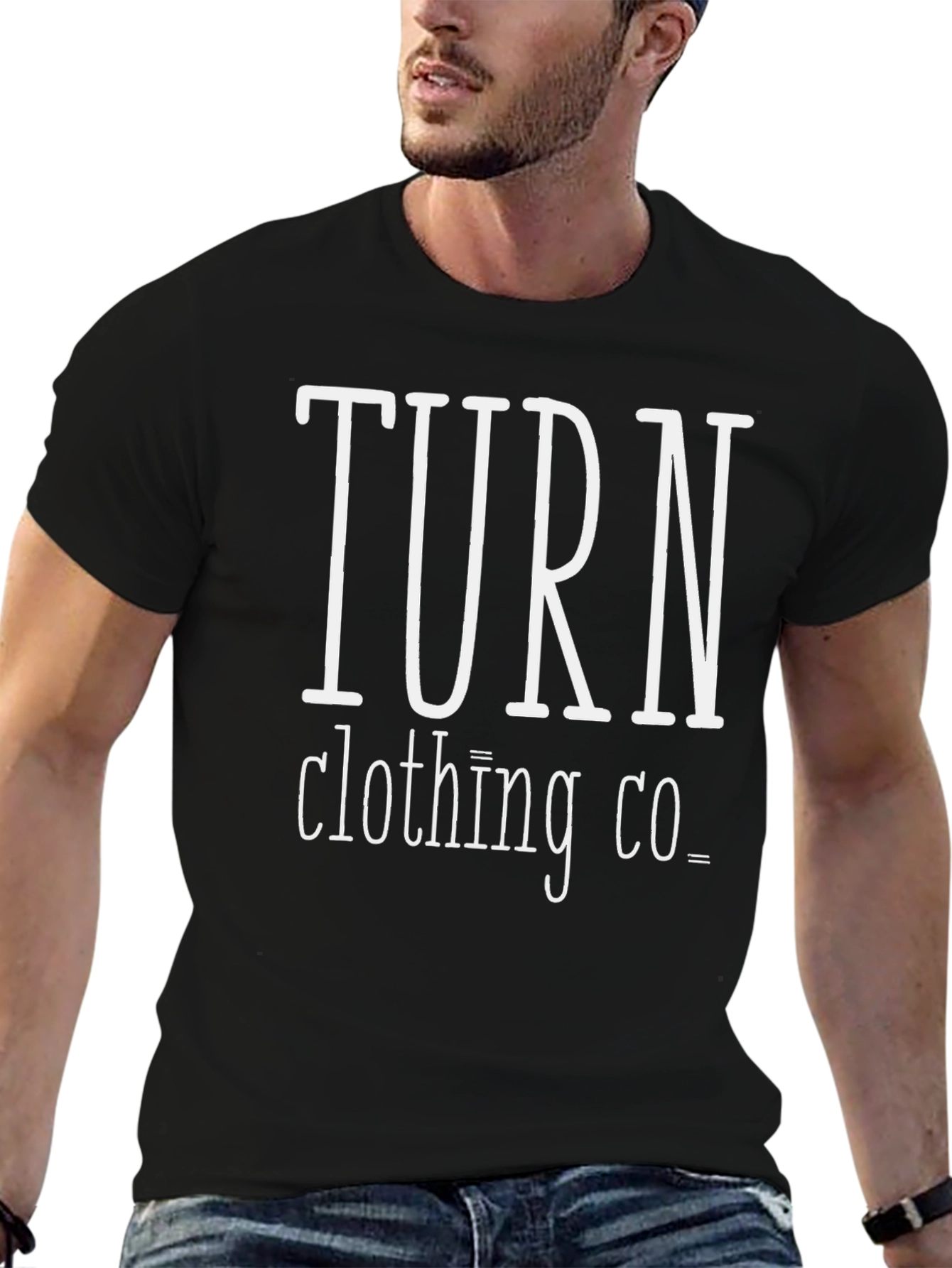 TURN Clothing Co. Graphic Tee - Black
