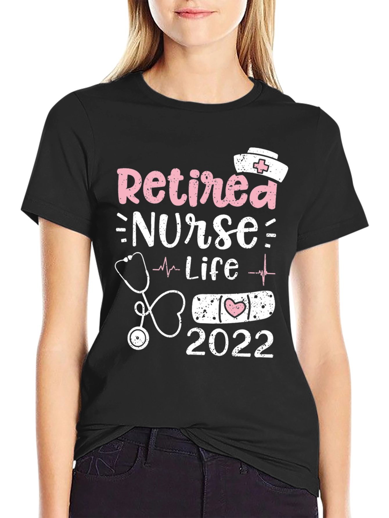Retired Nurse Life 2022 Graphic T-Shirt