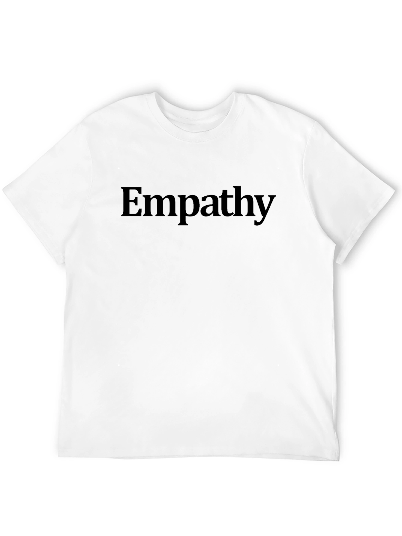 Empathy Black Graphic Tee