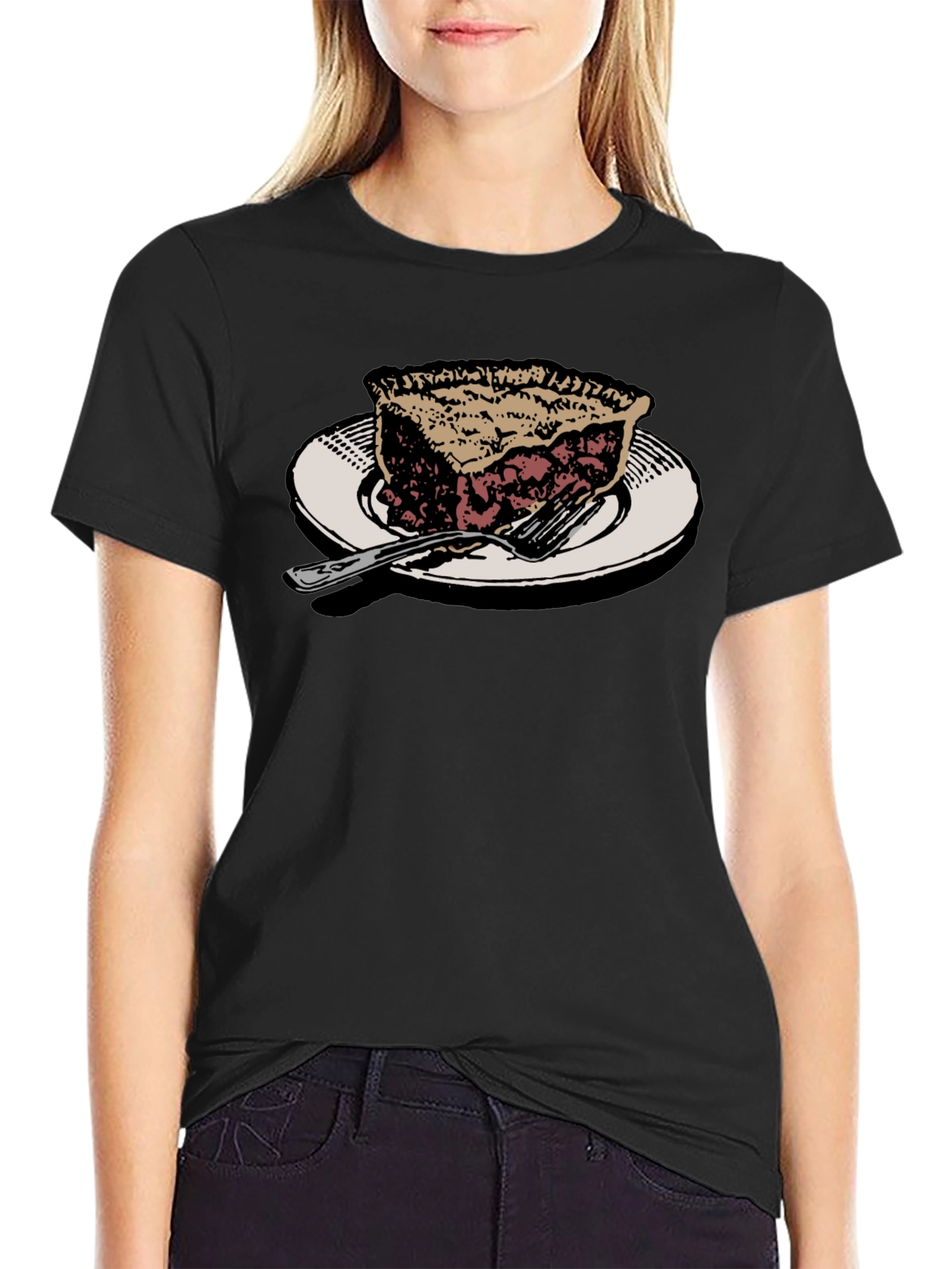Pie Graphic T-Shirt - Delicious Design!