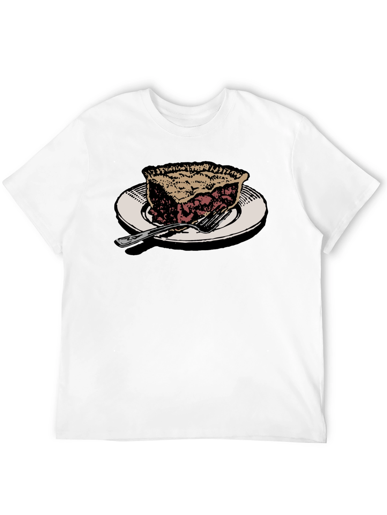 Pie Graphic T-Shirt - Delicious Design!