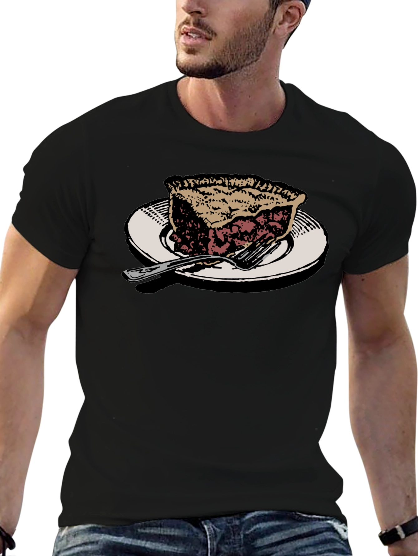 Pie Graphic T-Shirt - Delicious Design!