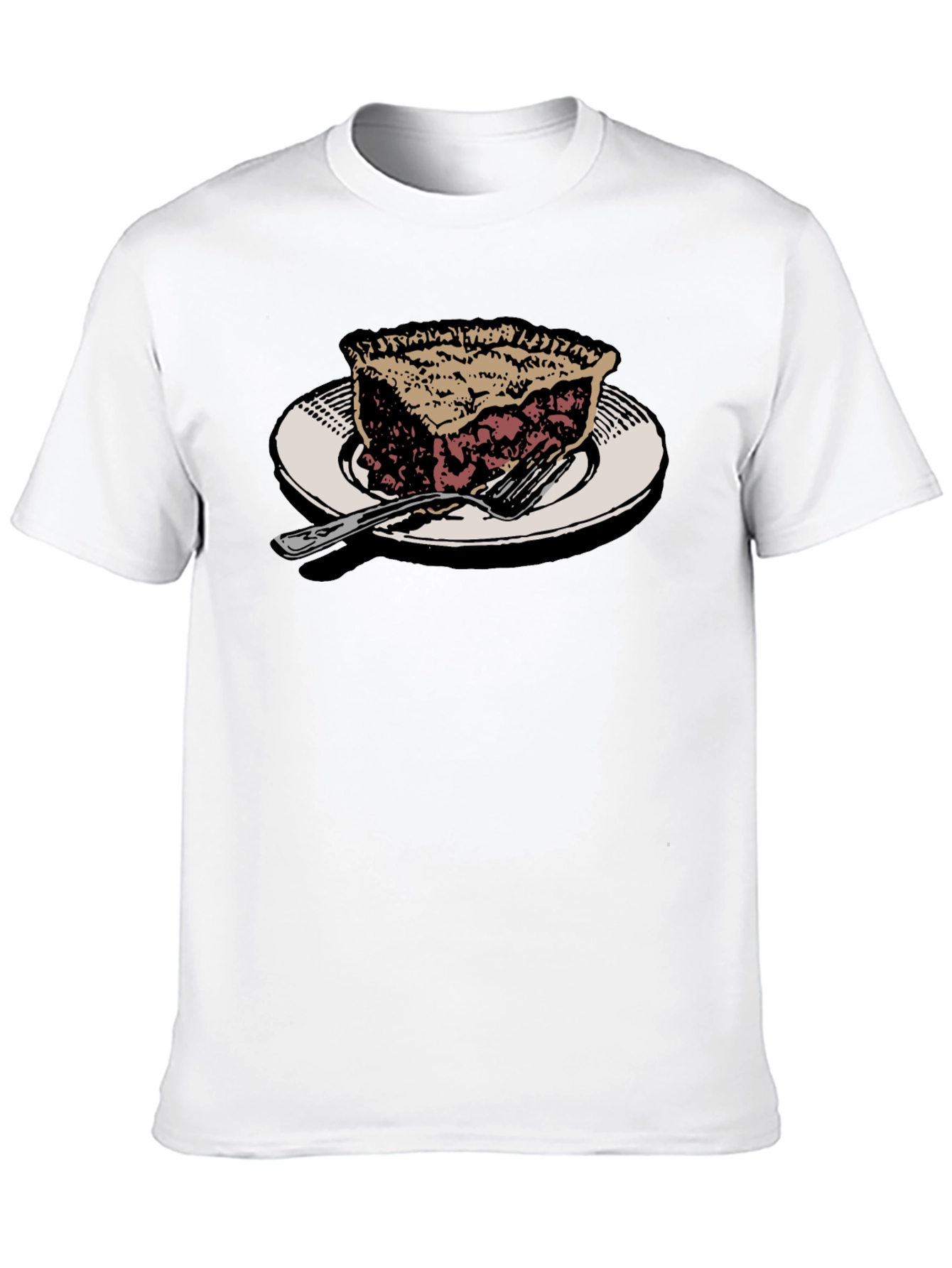 Pie Graphic T-Shirt - Delicious Design!