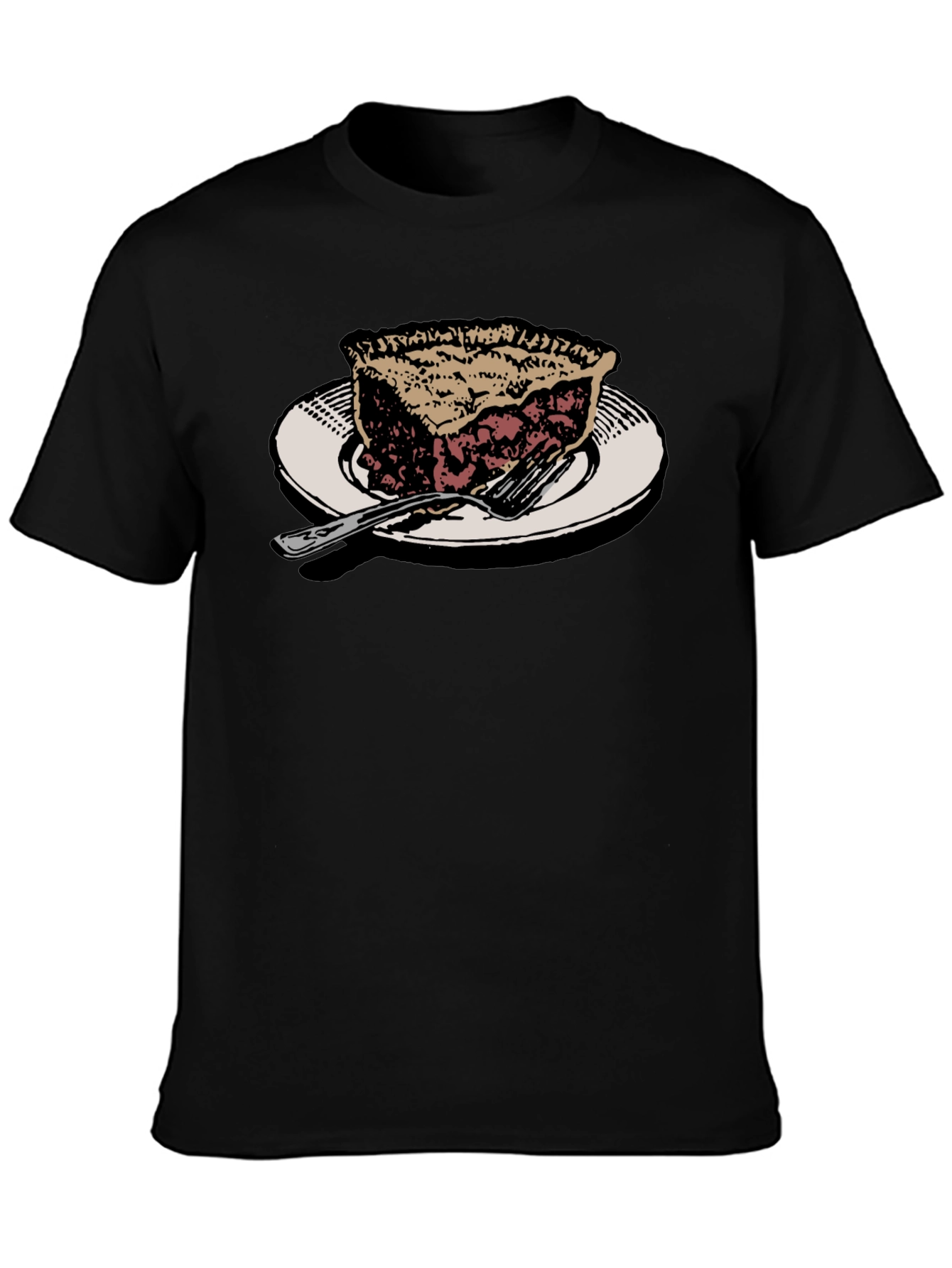 Pie Graphic T-Shirt - Delicious Design!