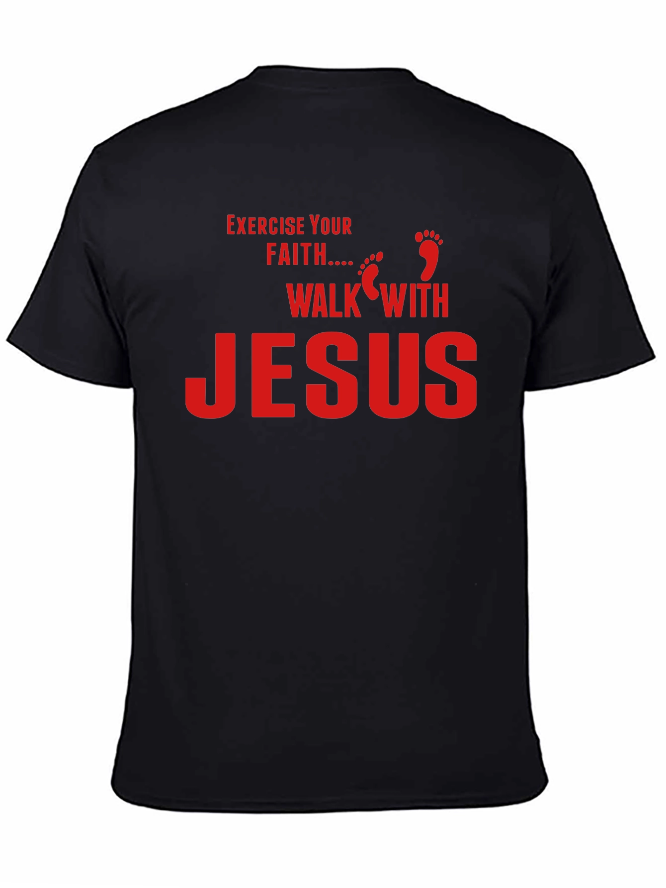 Exercise Your Faith Walk With Jesus Tee
