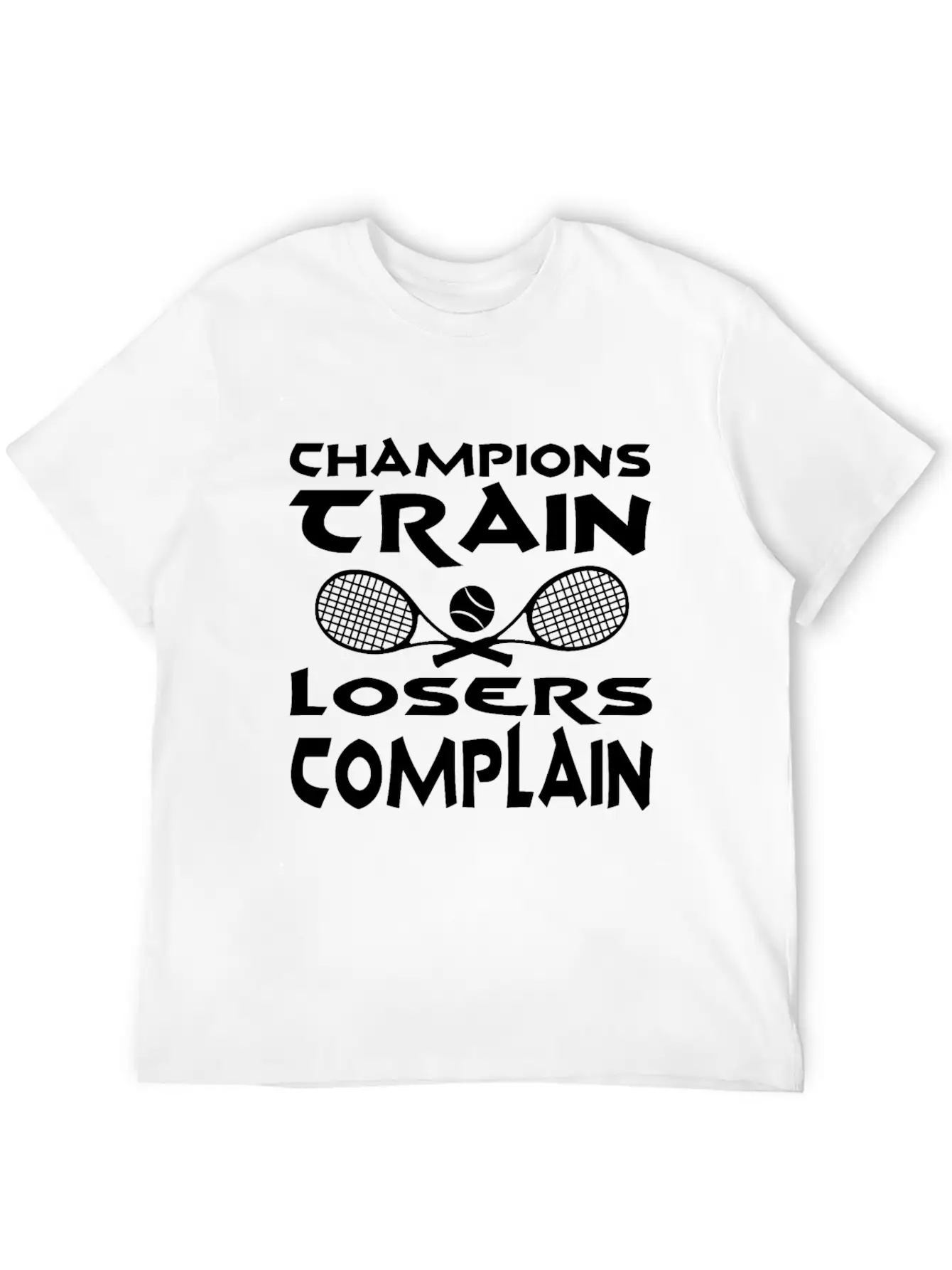 Tennis Competition Unisex Casual T-Shirt – Clean Design For Daily Comfort