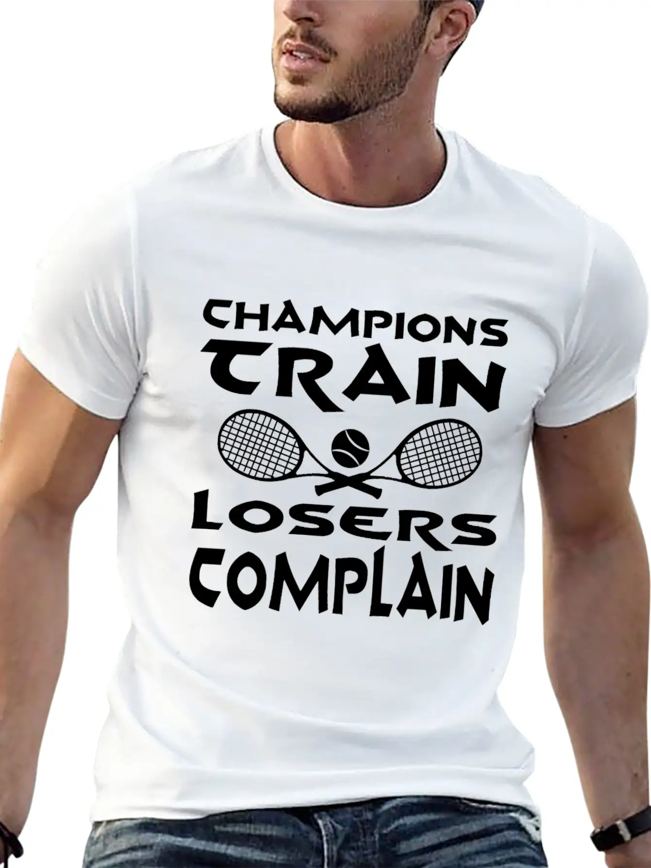 Tennis Competition Unisex Casual T-Shirt – Clean Design For Daily Comfort