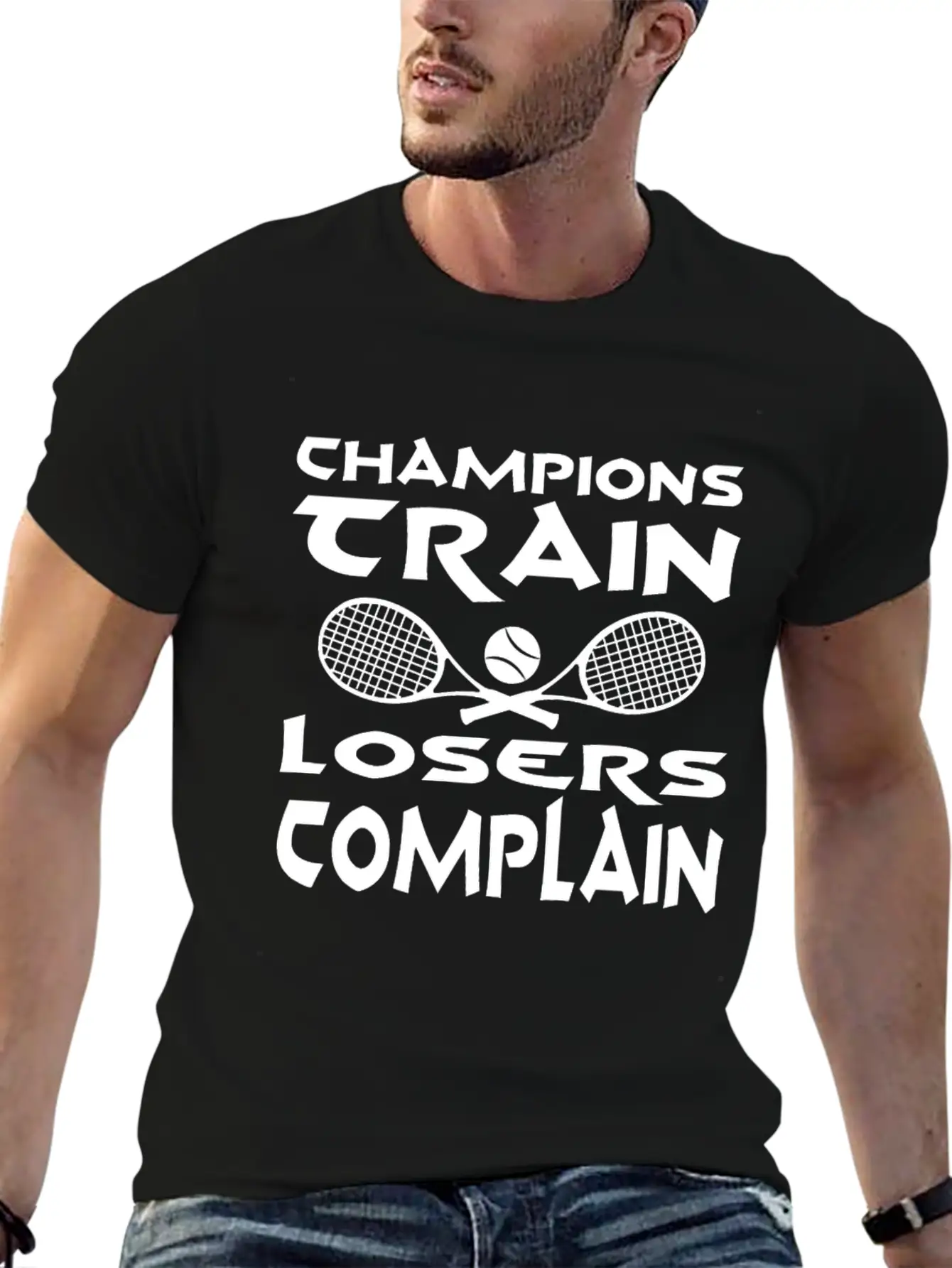 Tennis Competition Unisex Casual T-Shirt – Clean Design For Daily Comfort