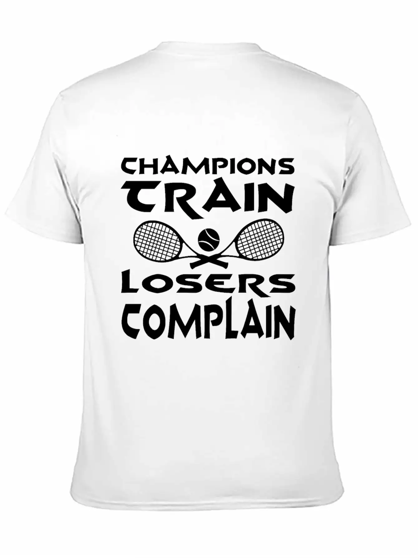 Tennis Competition Unisex Casual T-Shirt – Clean Design For Daily Comfort