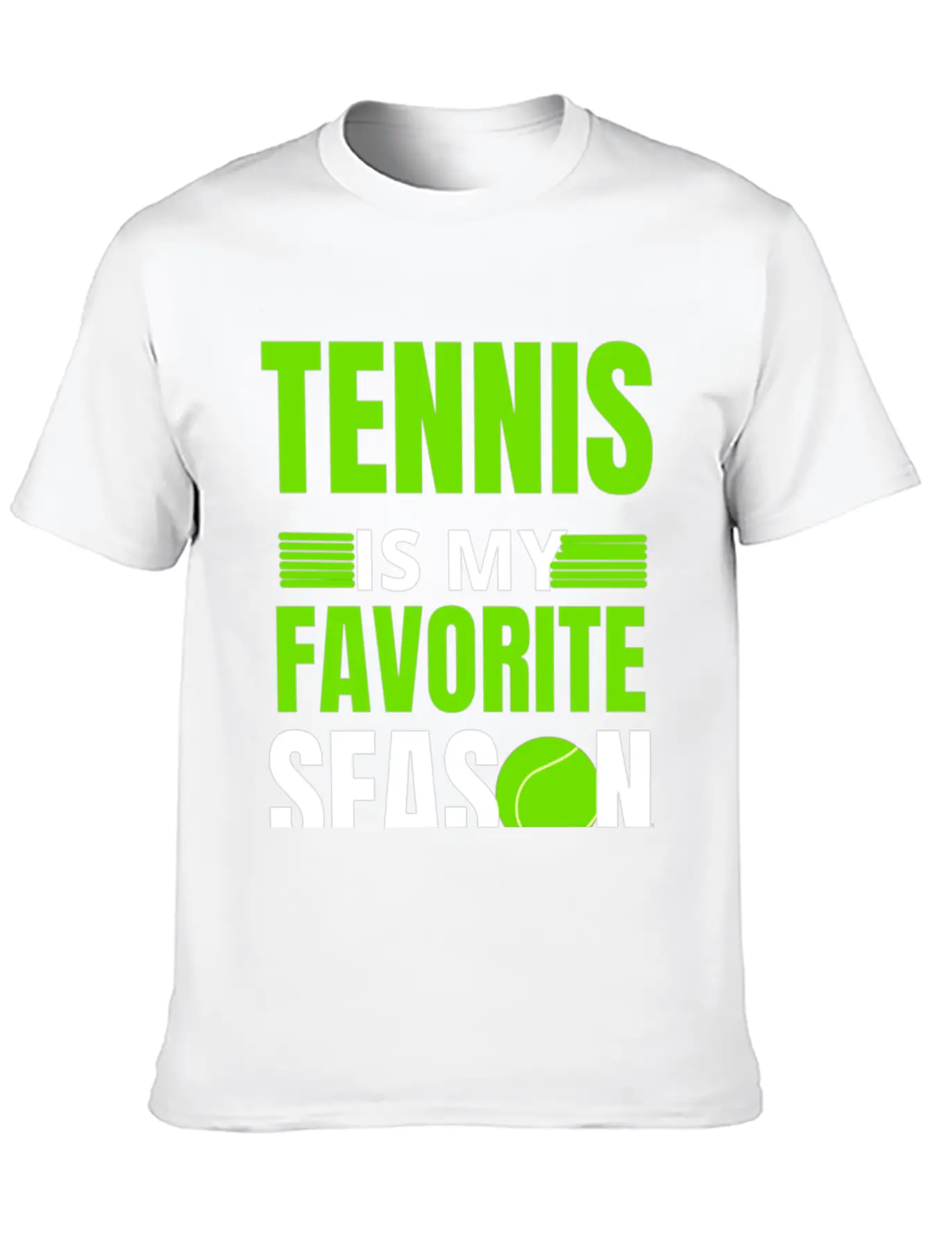 Tennis Is My Favorite Season Unisex Casual T-Shirt – Clean Design For Daily Comfort