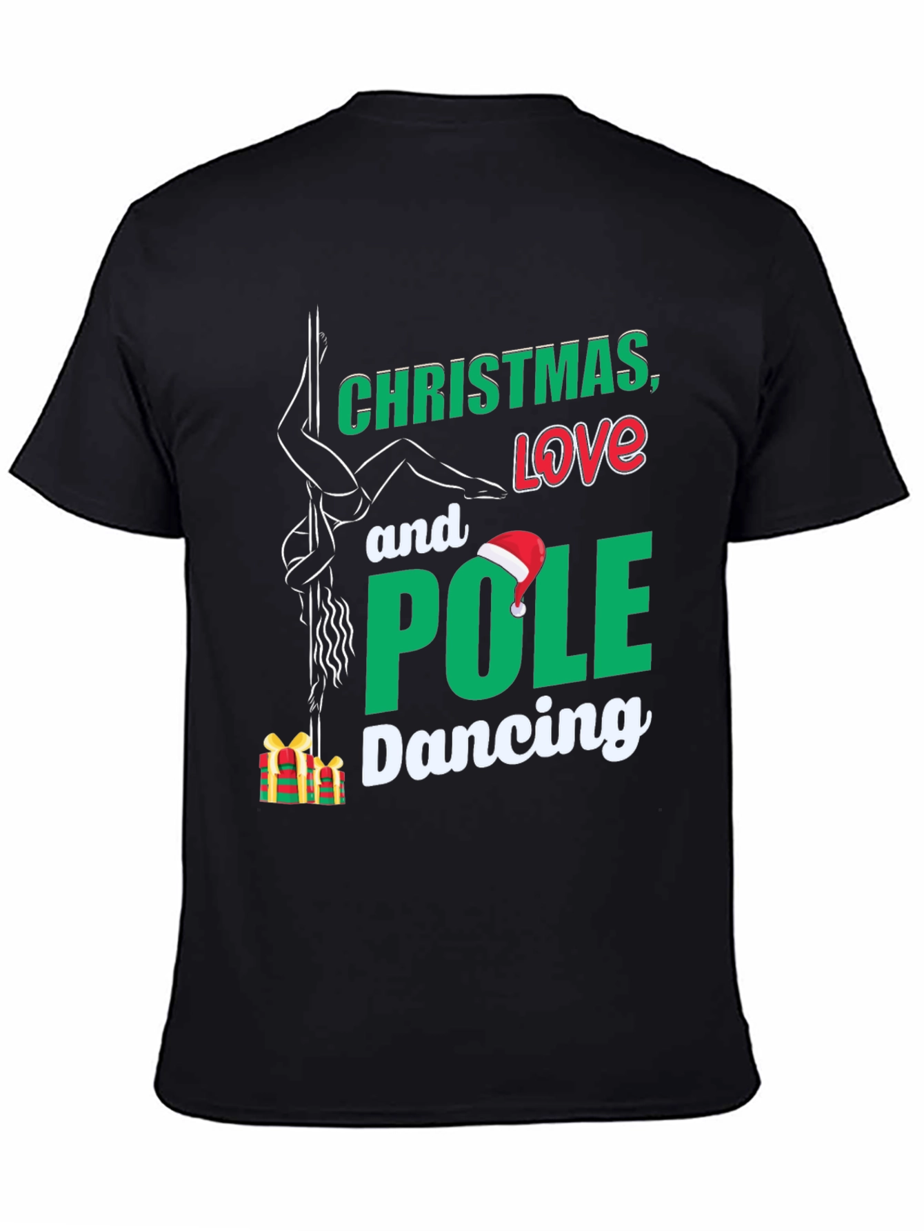 Christmas Love Pole Dancing T-Shirt