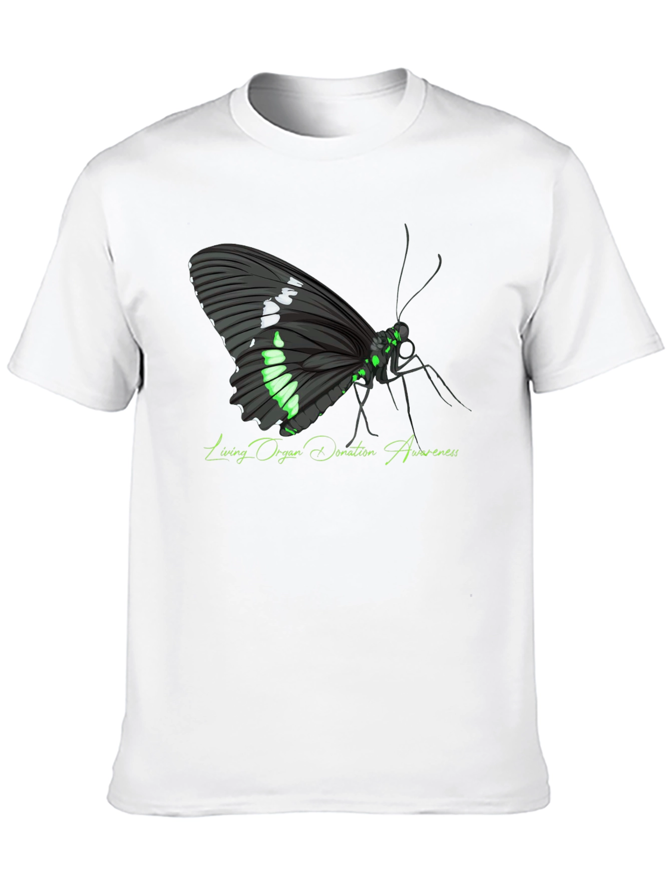 Living Organ Donation Awareness Butterfly T-Shirt