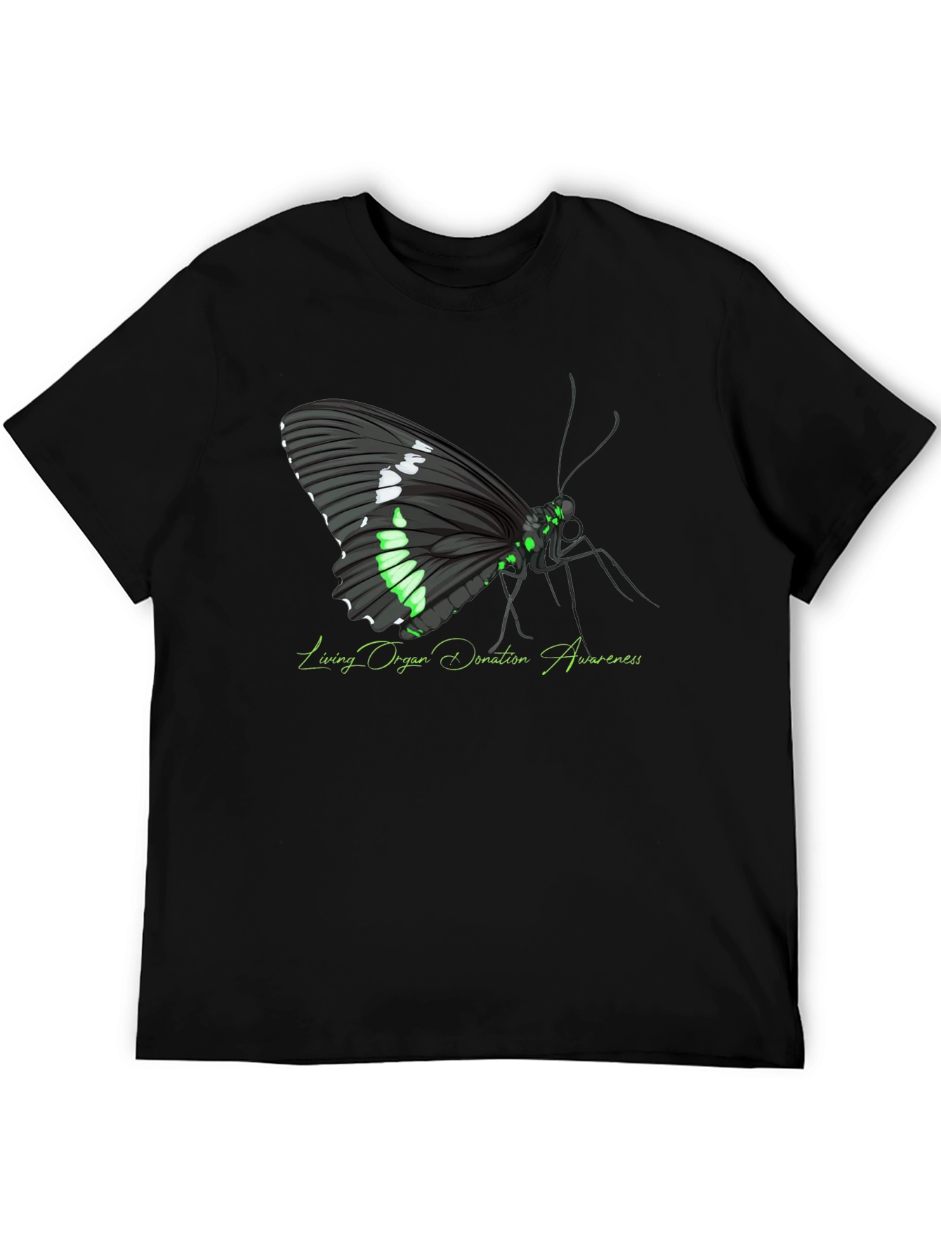 Living Organ Donation Awareness Butterfly T-Shirt