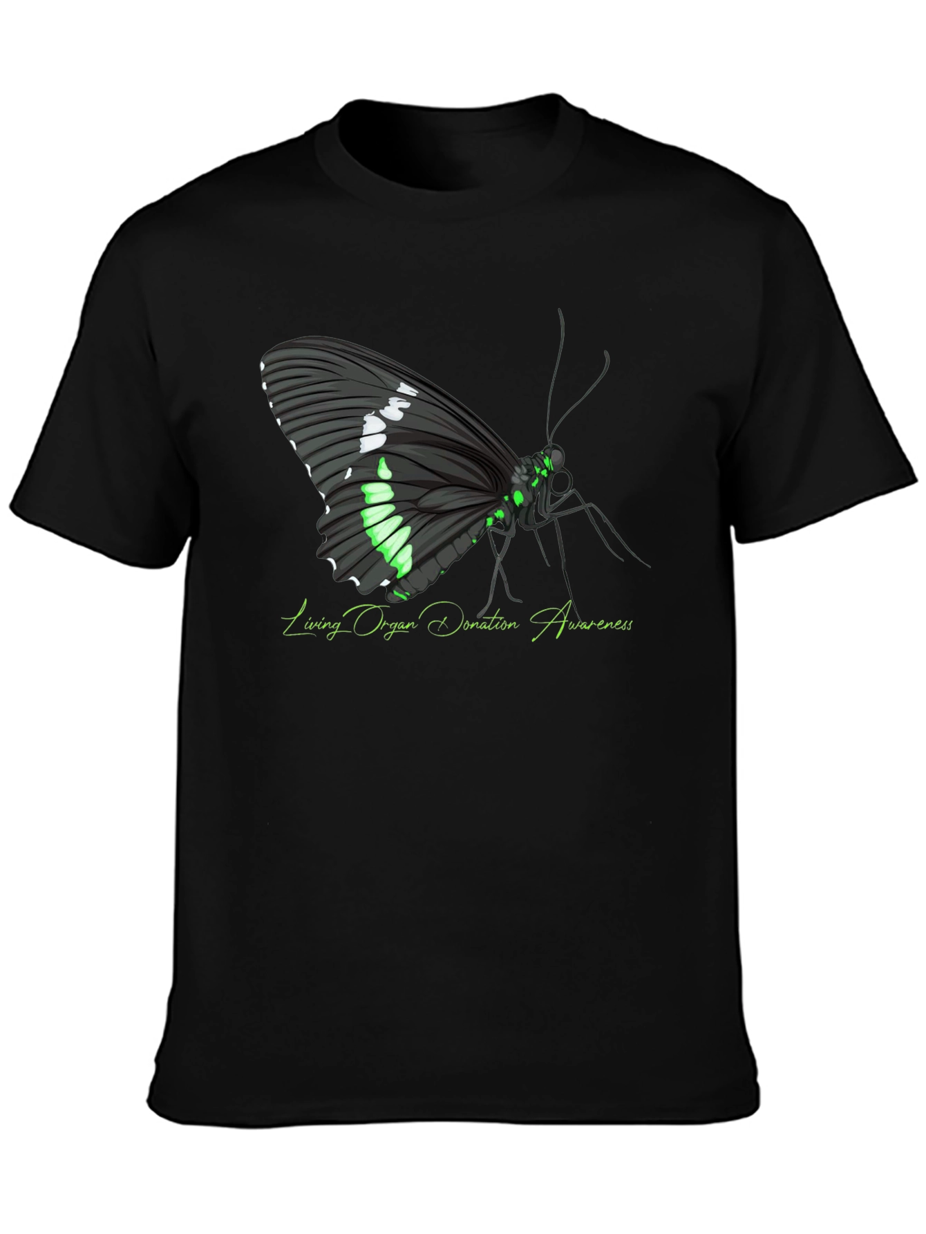 Living Organ Donation Awareness Butterfly T-Shirt