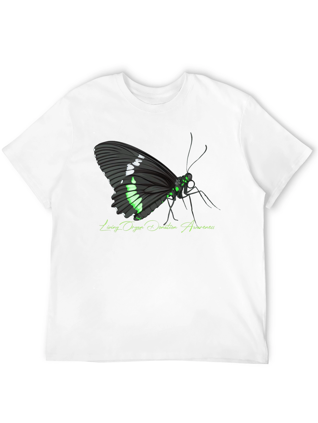Living Organ Donation Awareness Butterfly T-Shirt