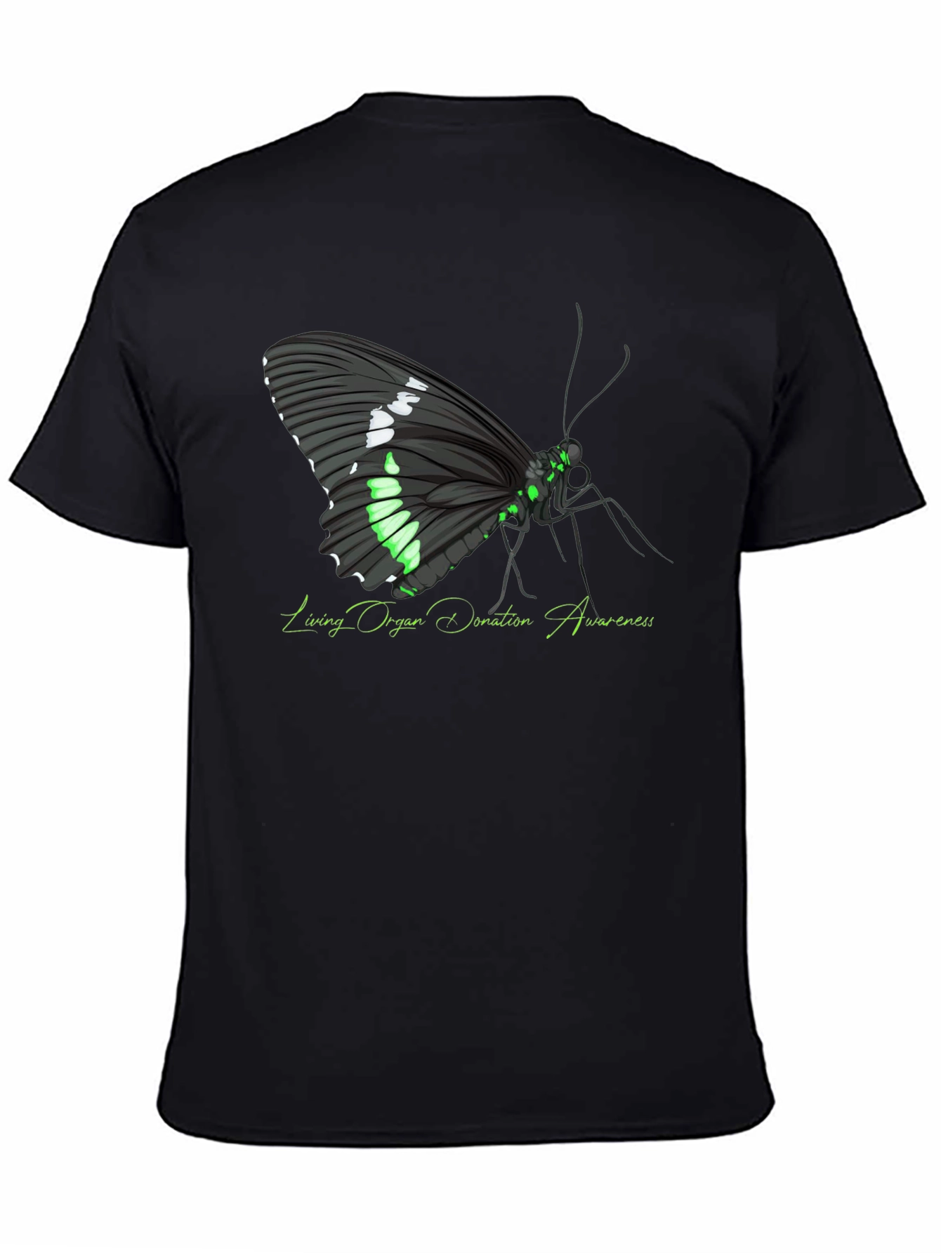 Living Organ Donation Awareness Butterfly T-Shirt