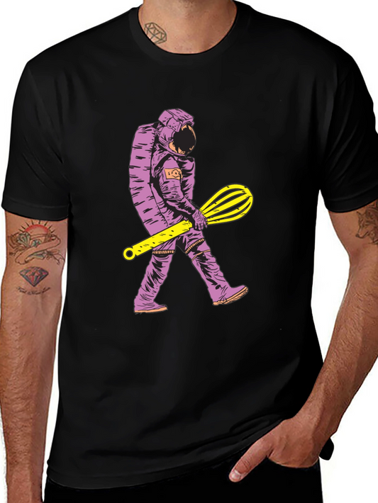 Astronaut Chef T-Shirt - Space Baker Novelty Tee