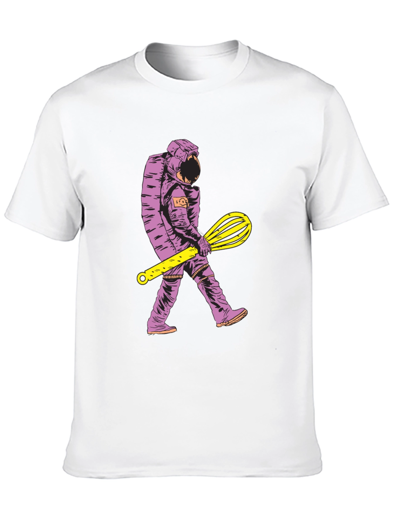 Astronaut Chef T-Shirt - Space Baker Novelty Tee
