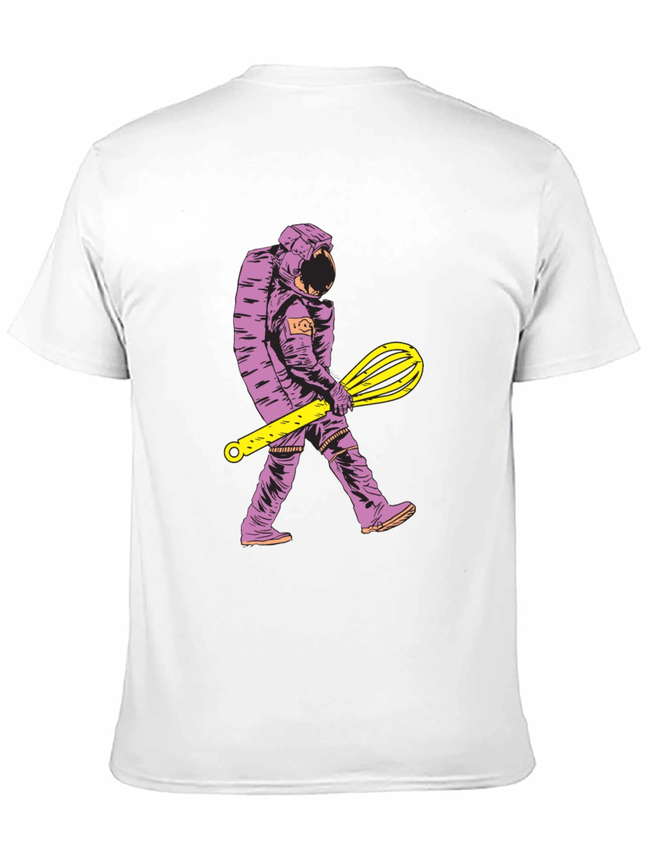 Astronaut Chef T-Shirt - Space Baker Novelty Tee